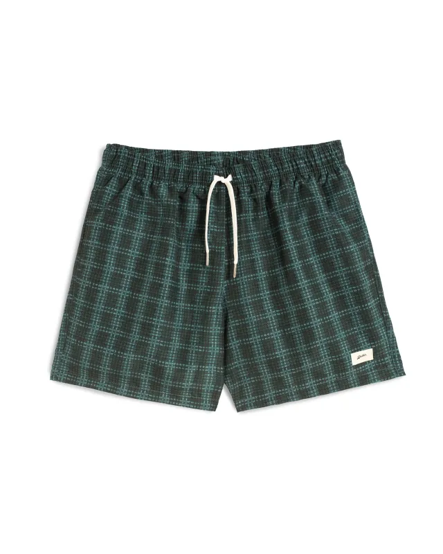 Delta Tartan Swim Trunk sold by Bather