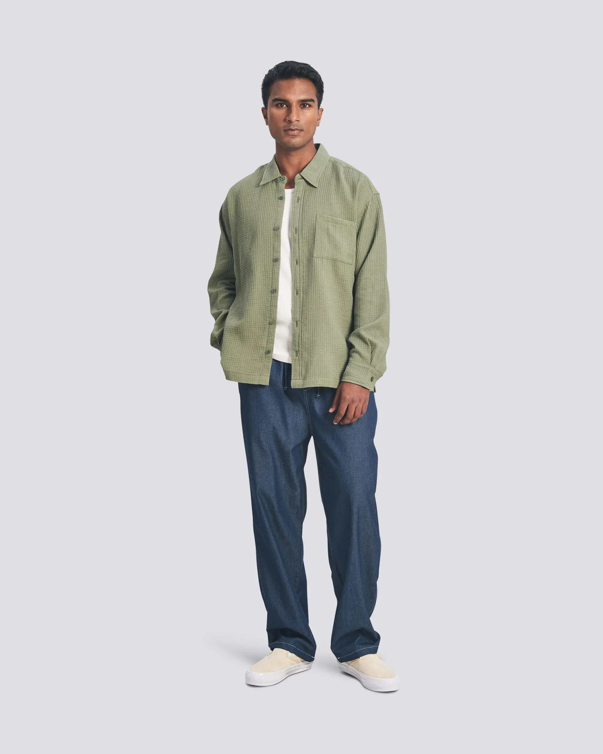 Artichoke Waffle Leisure Shirt sold by Bather product image thumbnail 2