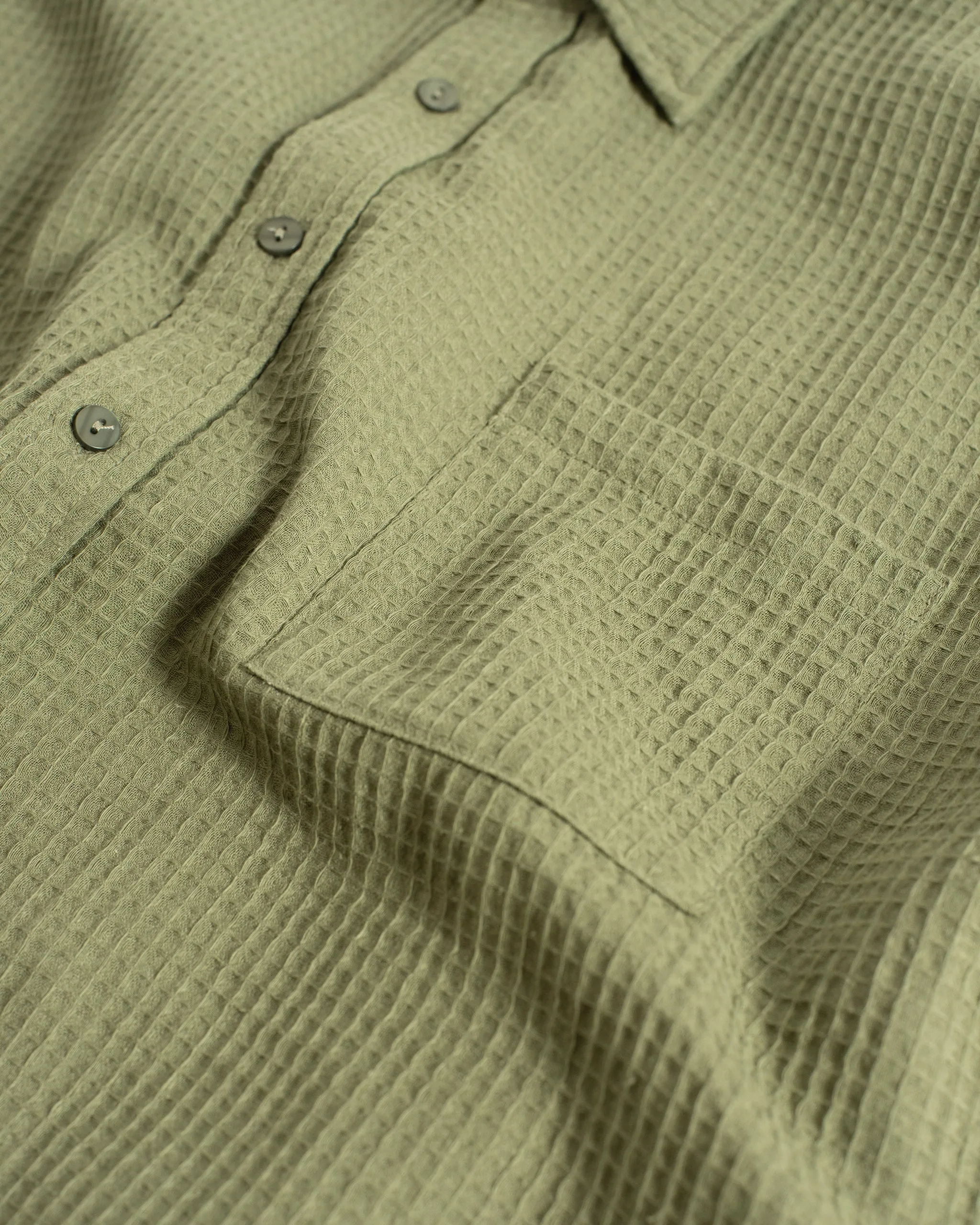 Artichoke Waffle Leisure Shirt sold by Bather product image thumbnail 4