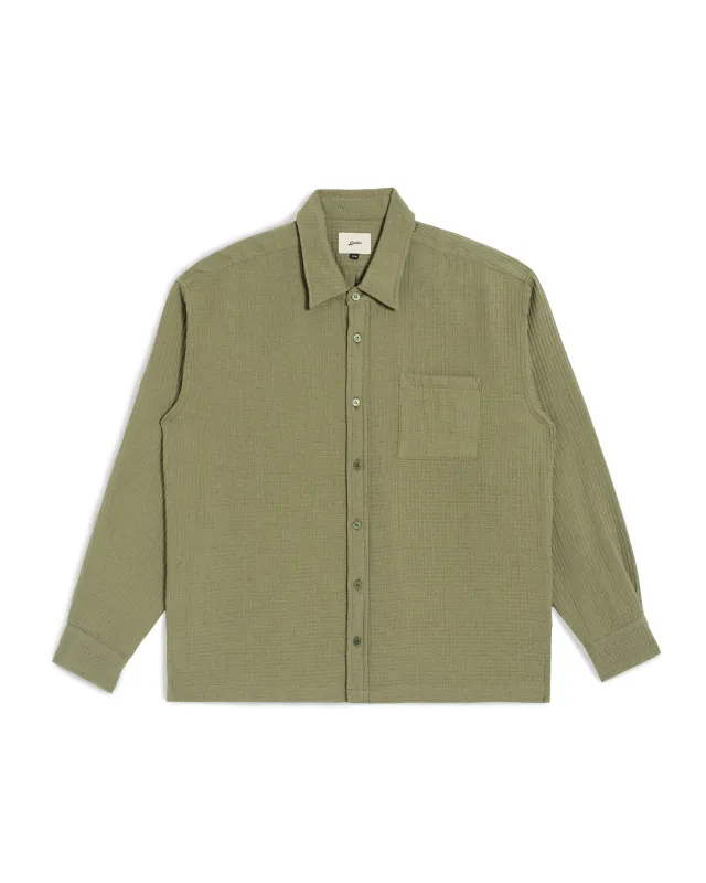 Artichoke Waffle Leisure Shirt made by Bather