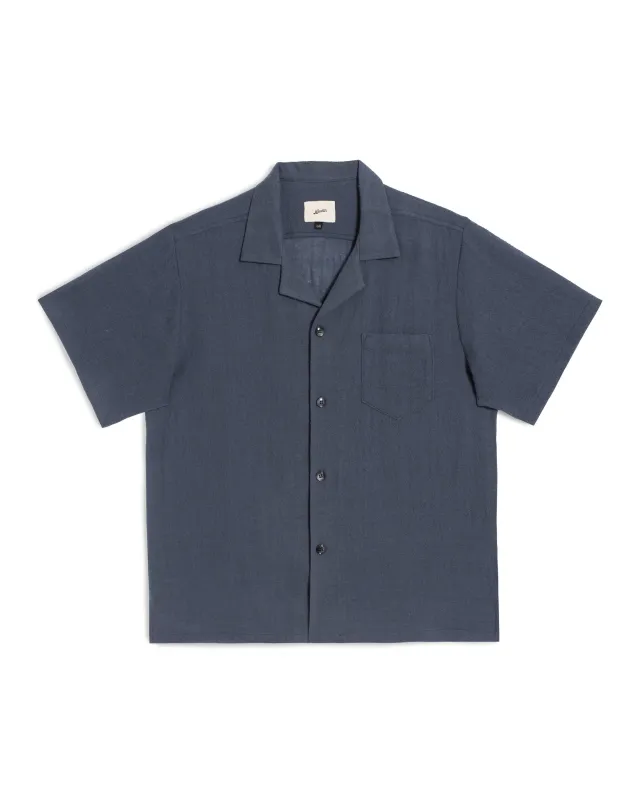 Steel Wool Gauze Camp Shirt sold by Bather