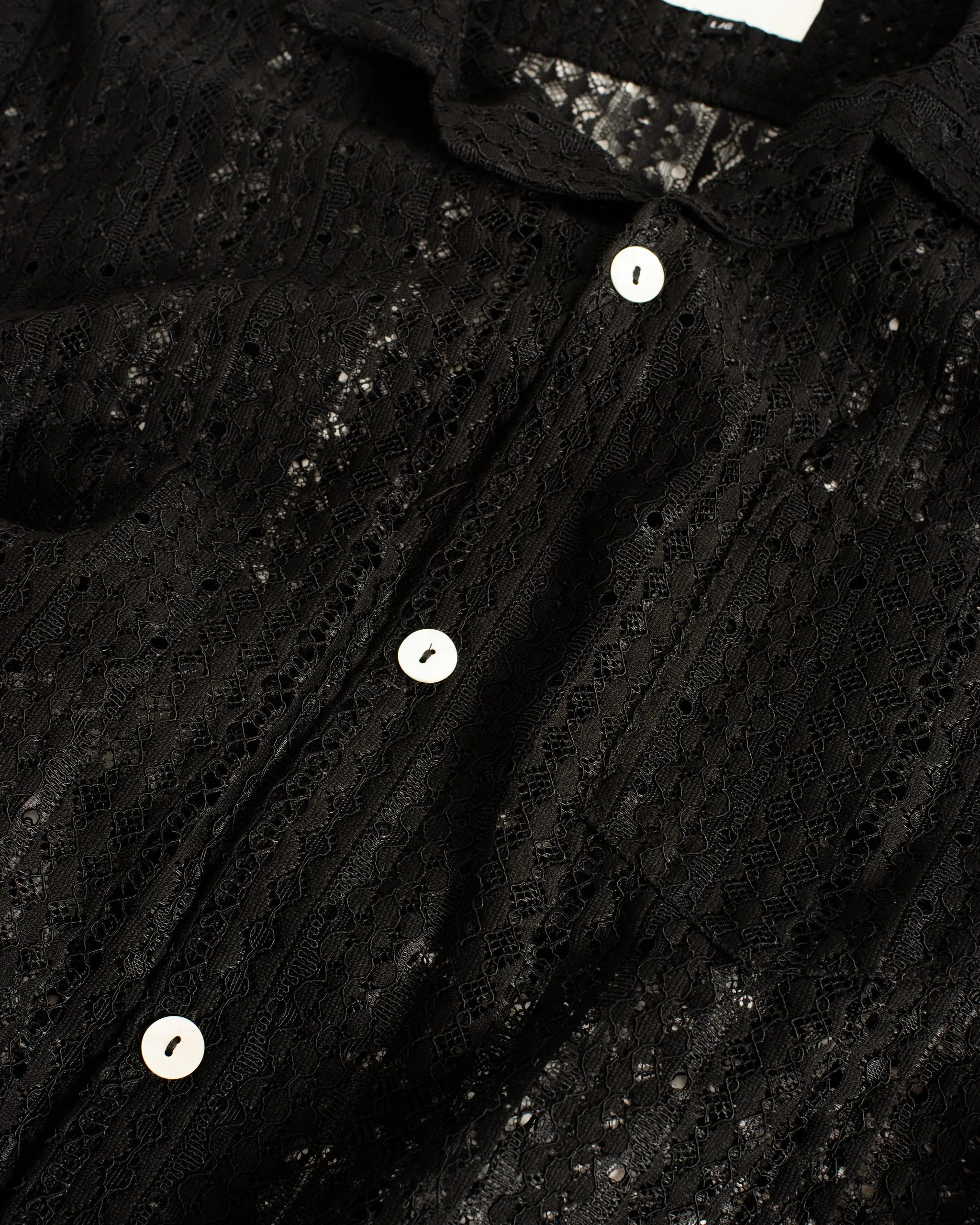 Ink Gonzo Lace Camp Shirt sold by Bather product image thumbnail 4