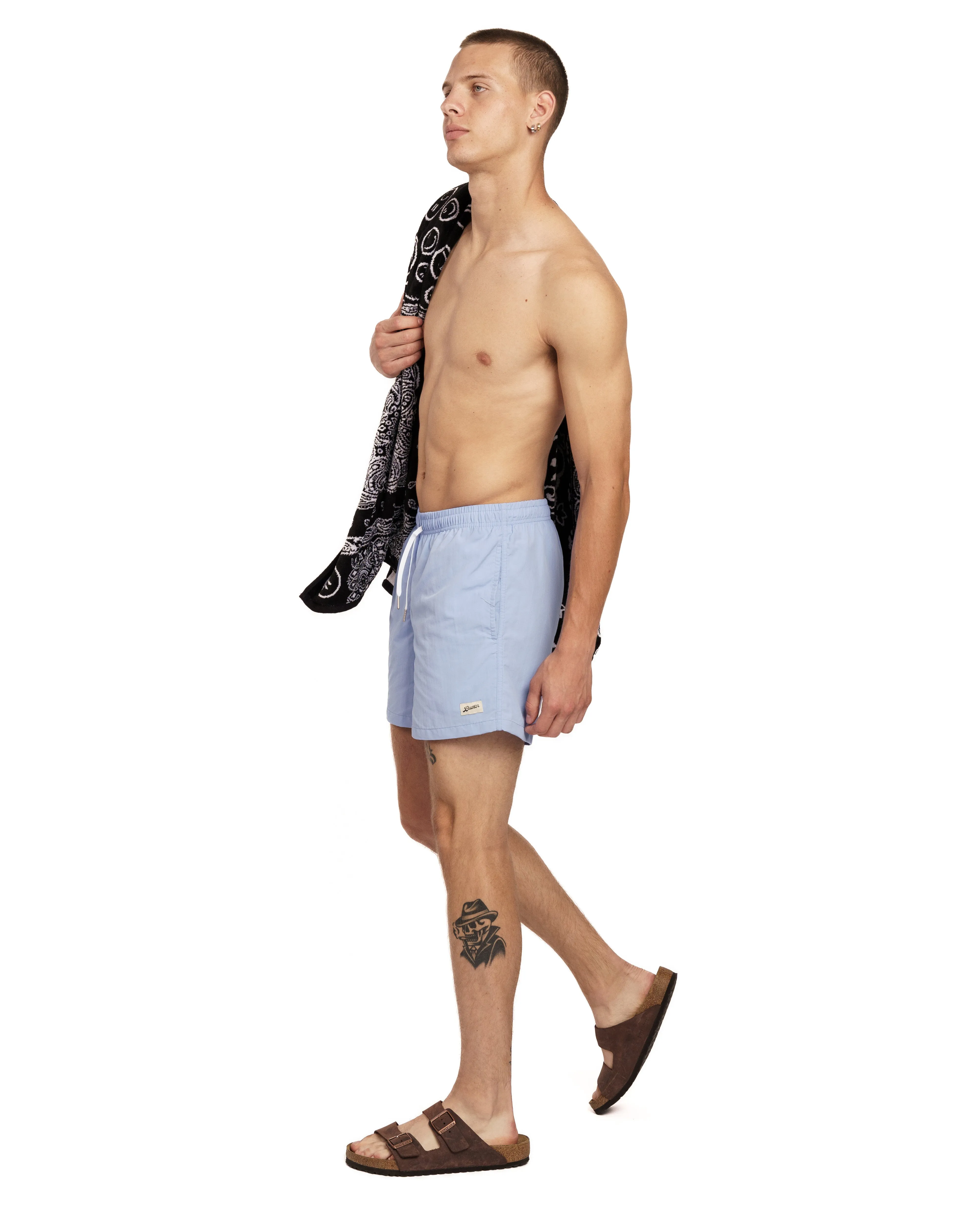 Solid Periwinkle Swim Trunk sold by Bather product image thumbnail 2