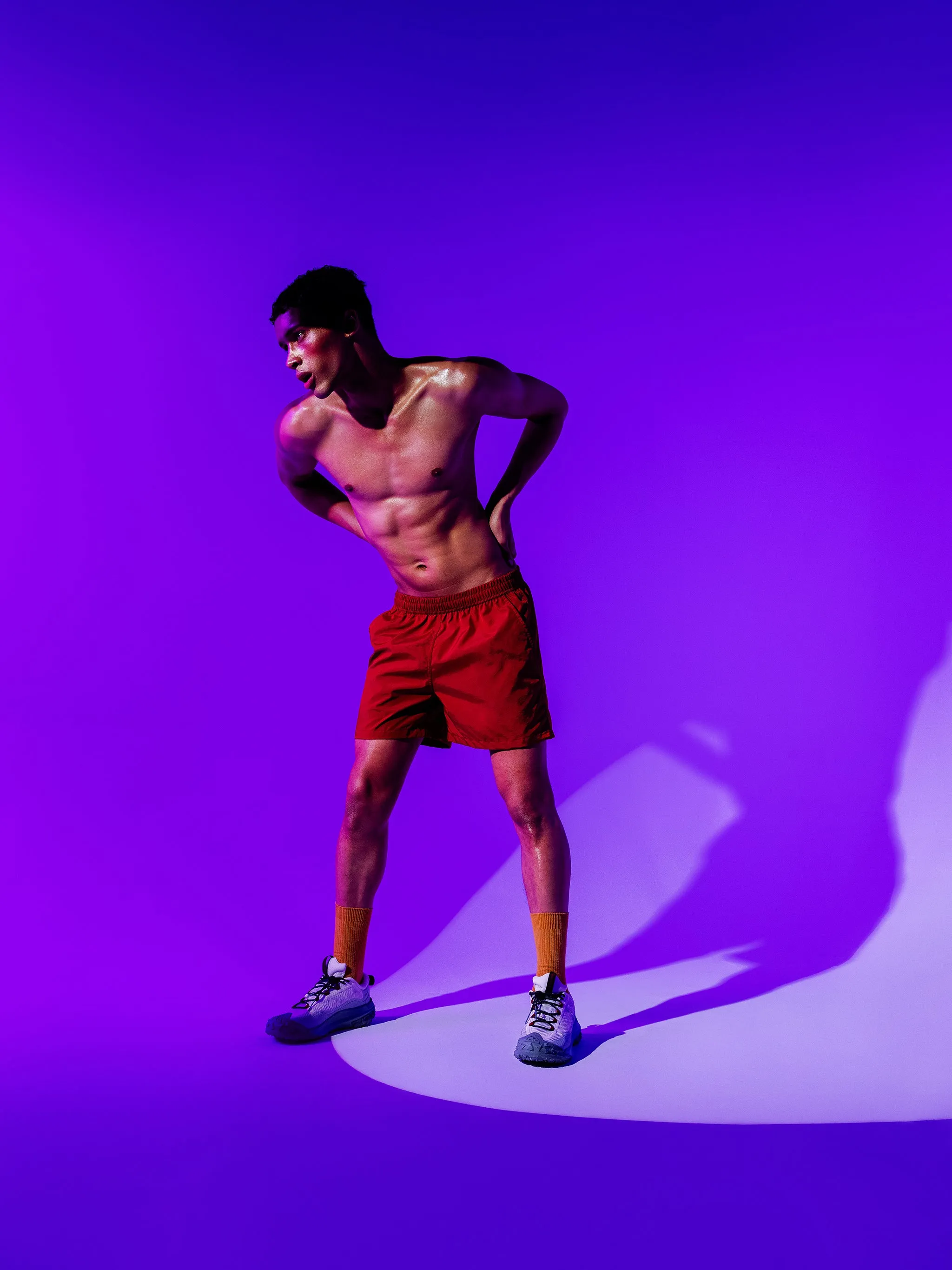 Iridescent Crimson Modern Trunk sold by Bather product image thumbnail 2