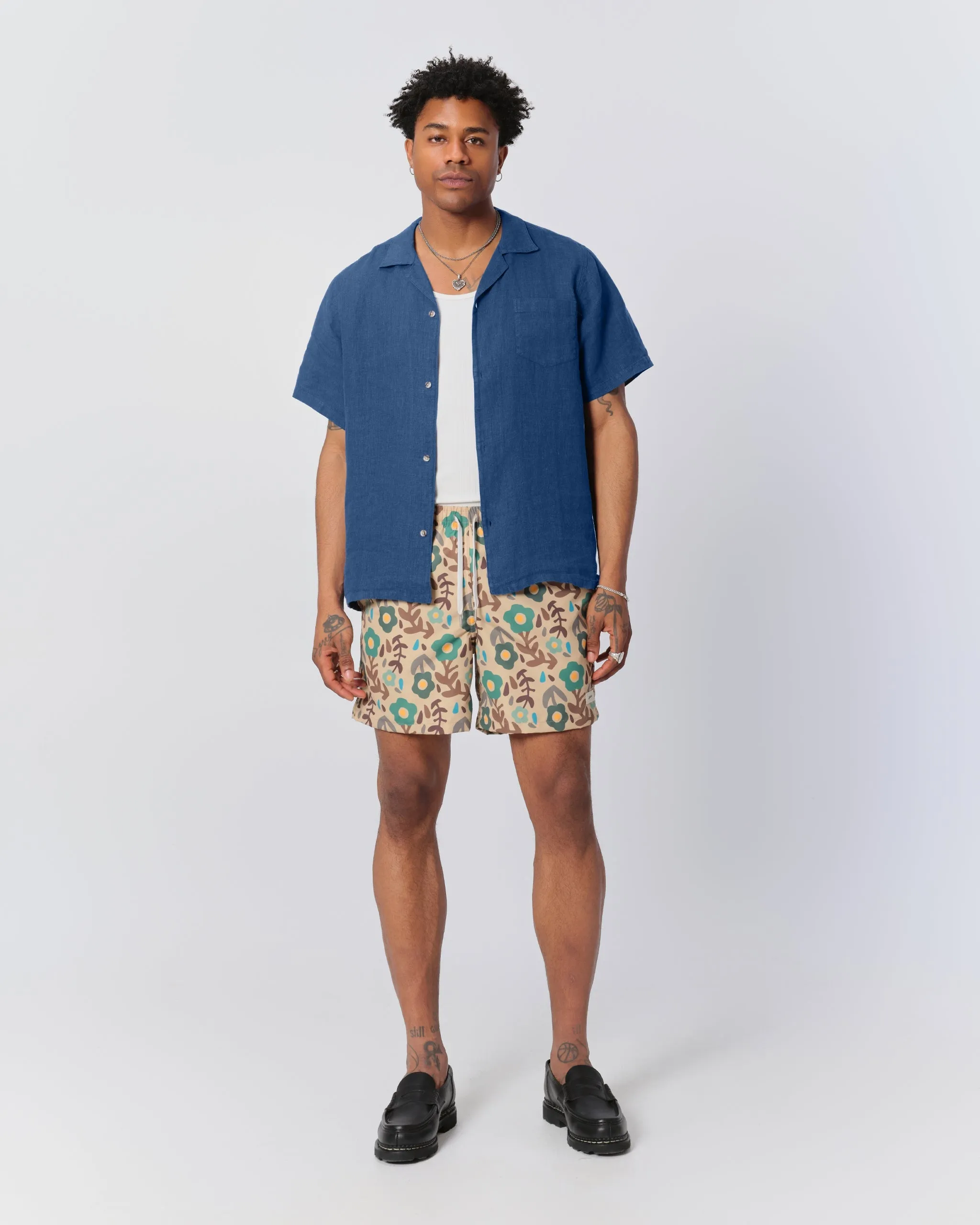 Brine Linen Camp Shirt sold by Bather product image thumbnail 2