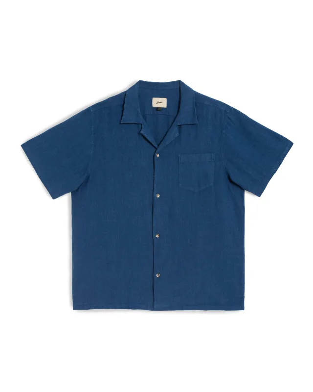 Brine Linen Camp Shirt sold by Bather