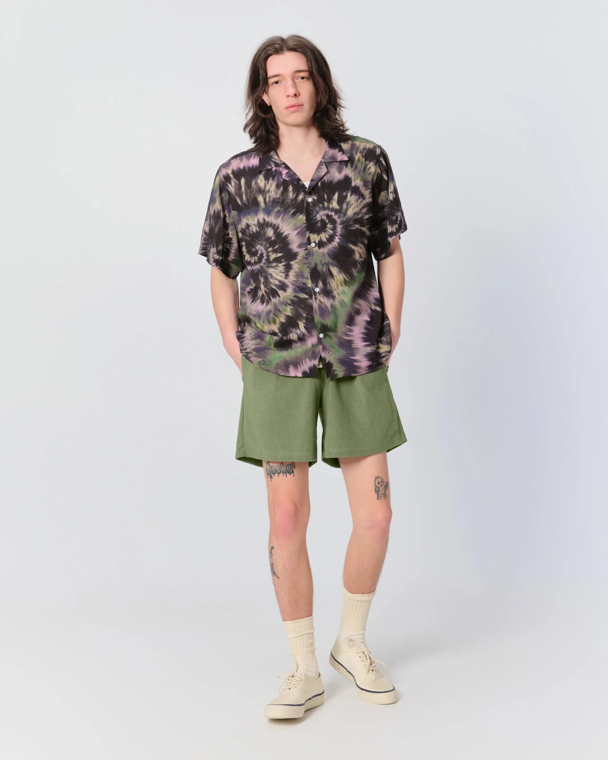 Fig Swirl Camp Shirt sold by Bather product image thumbnail 2