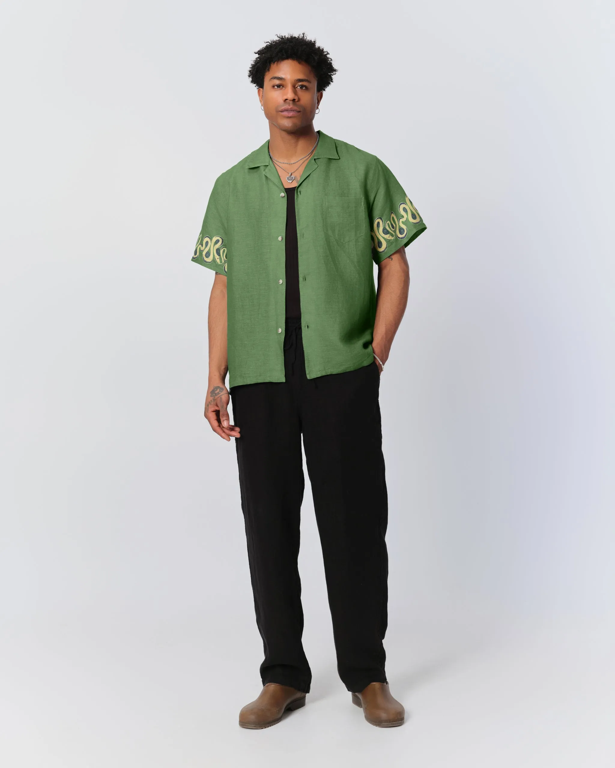 Ivy Dizzy Boa Camp Shirt sold by Bather product image thumbnail 3