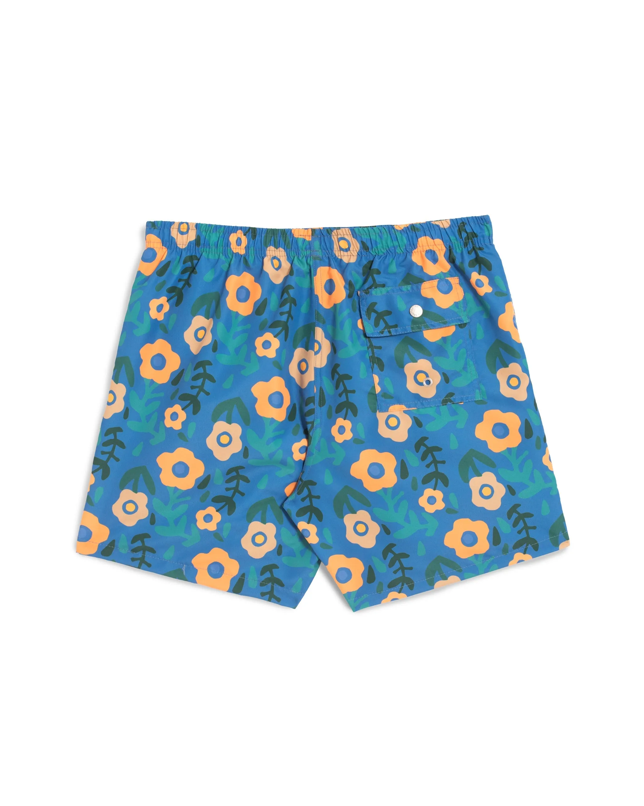Cobalt Meadow Swim Trunk sold by Bather product image thumbnail 3