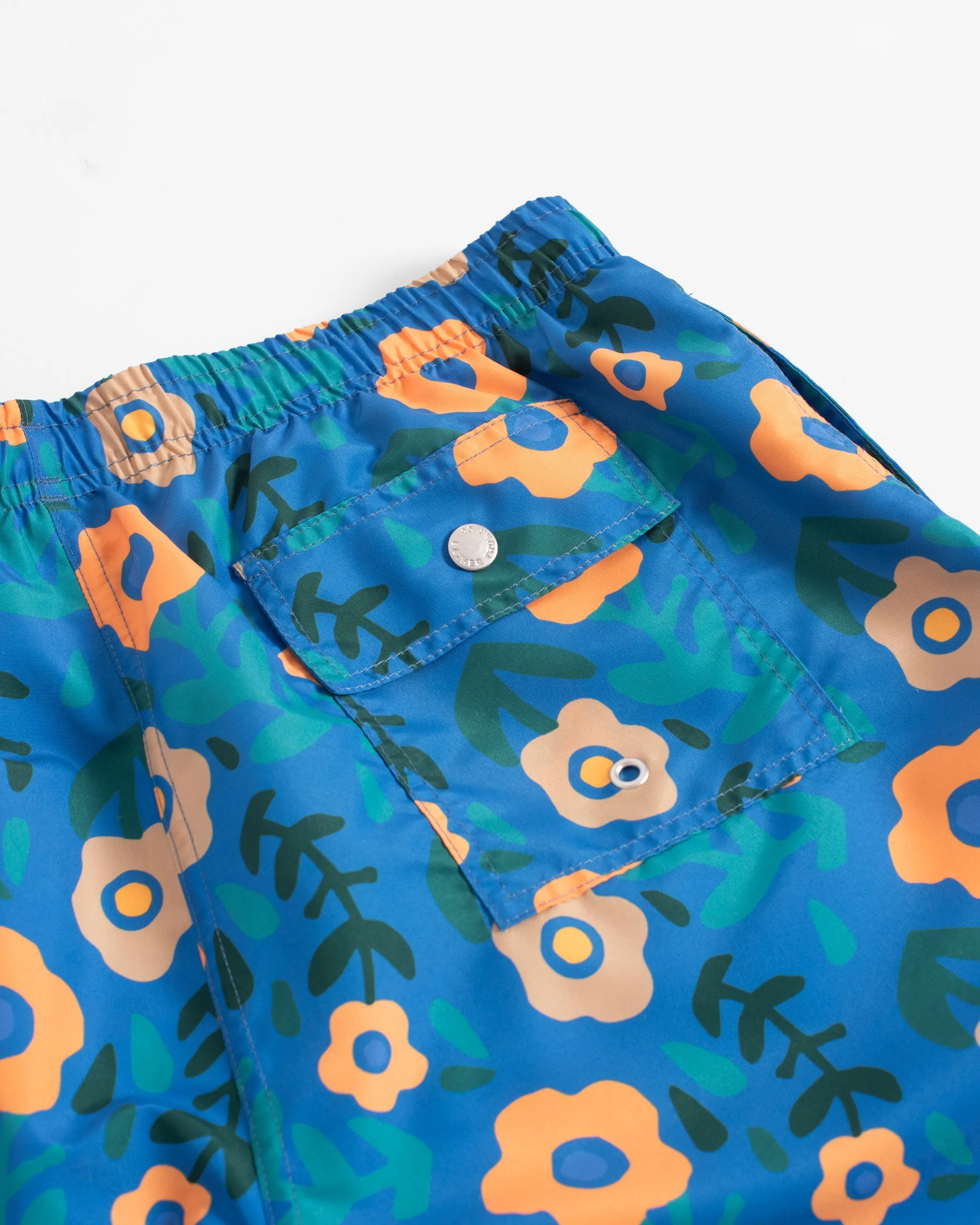 Cobalt Meadow Swim Trunk sold by Bather product image thumbnail 4