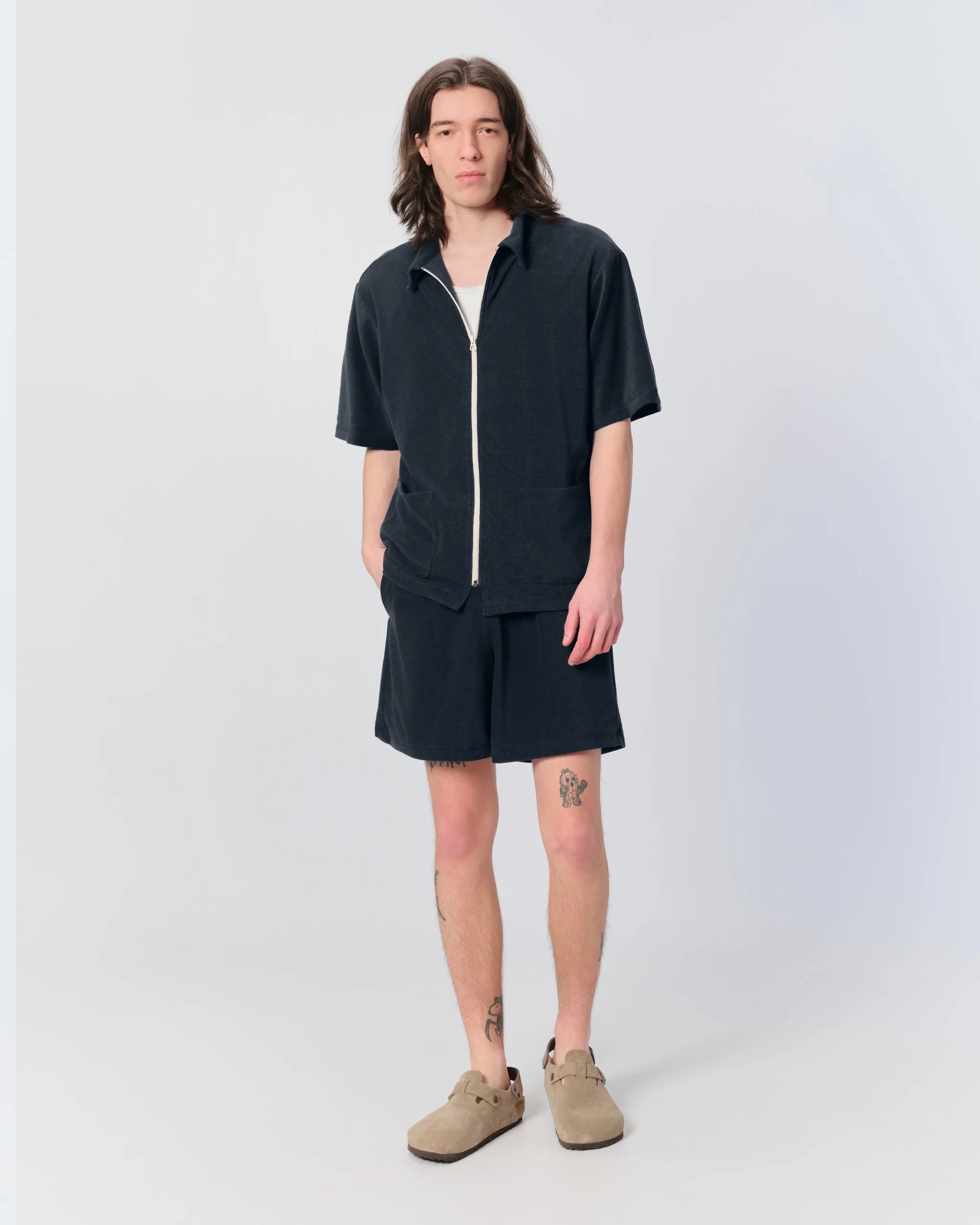 Denim Terry Tour Short sold by Bather product image thumbnail 2