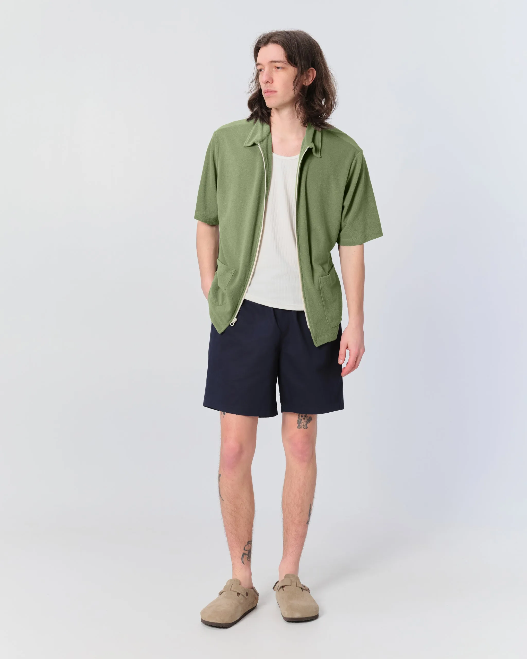 Sage Terry Tour Shirt sold by Bather product image thumbnail 2
