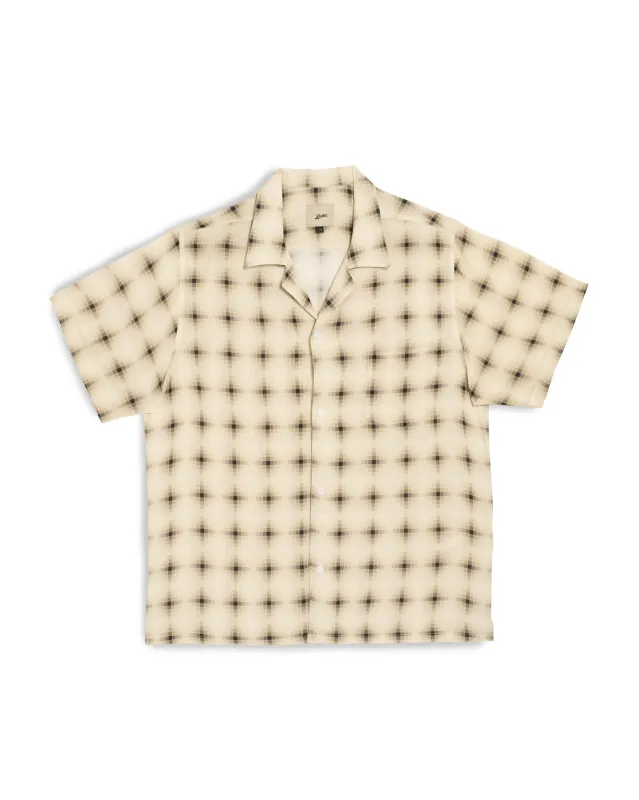 Ivory Digi Plaid Camp Shirt sold by Bather