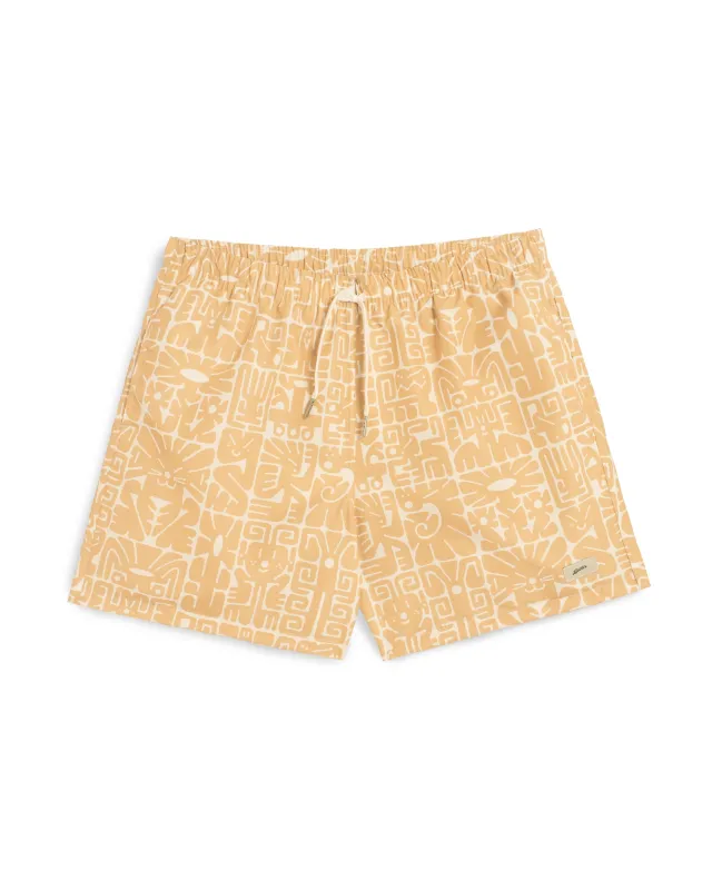 Sand Wild Glyph Swim Trunk sold by Bather