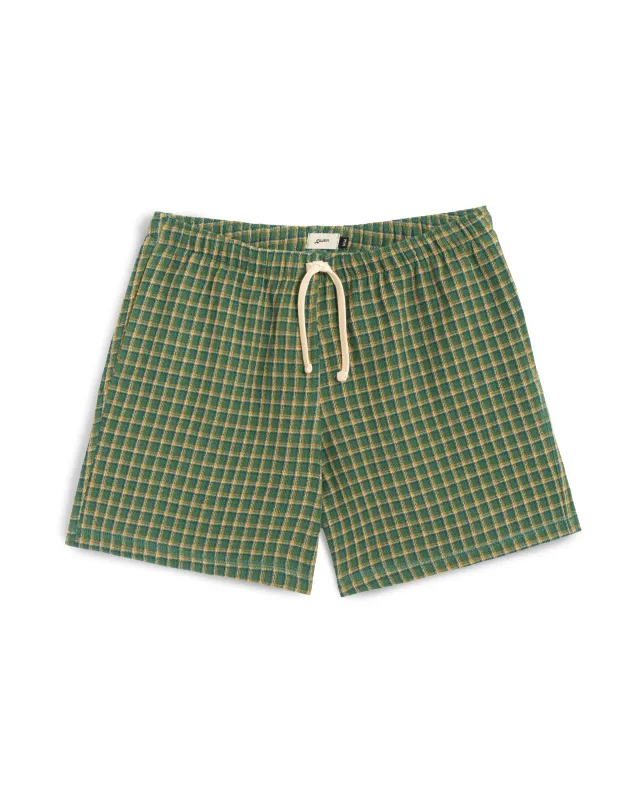 Garden Check Tour Short sold by Bather