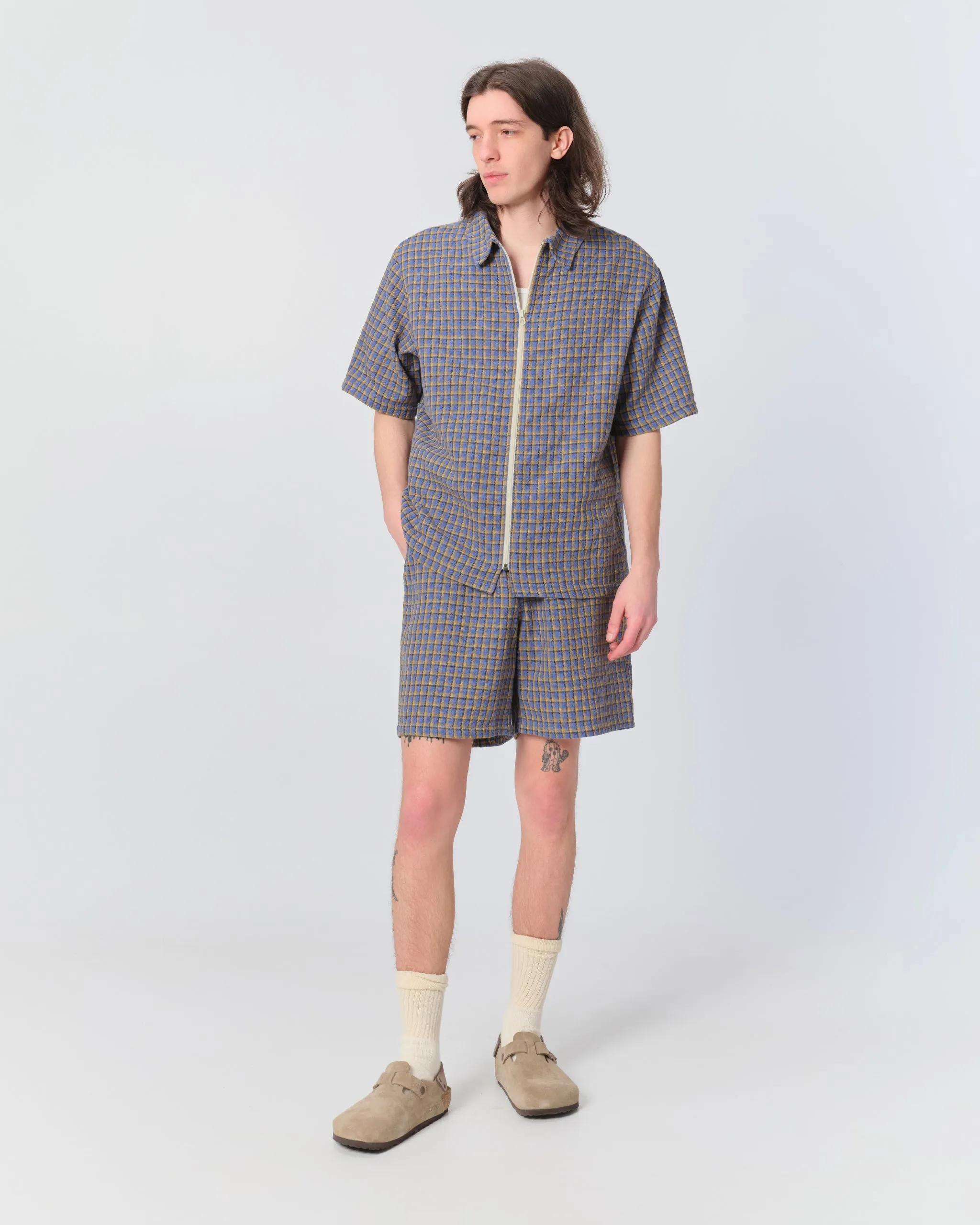Pacific Check Tour Shirt sold by Bather product image thumbnail 2