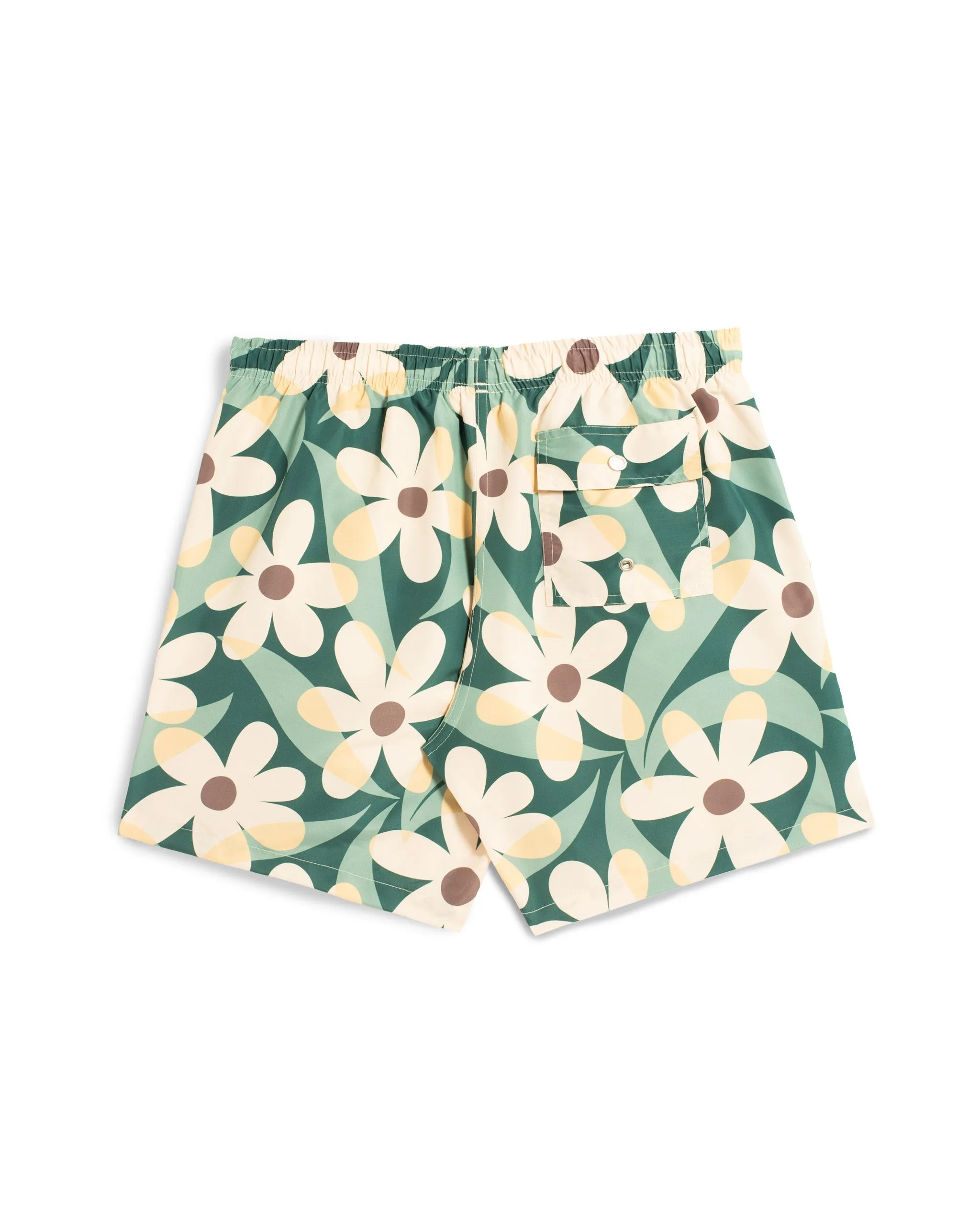 Tea Daisy Trip Swim Trunk sold by Bather product image thumbnail 3