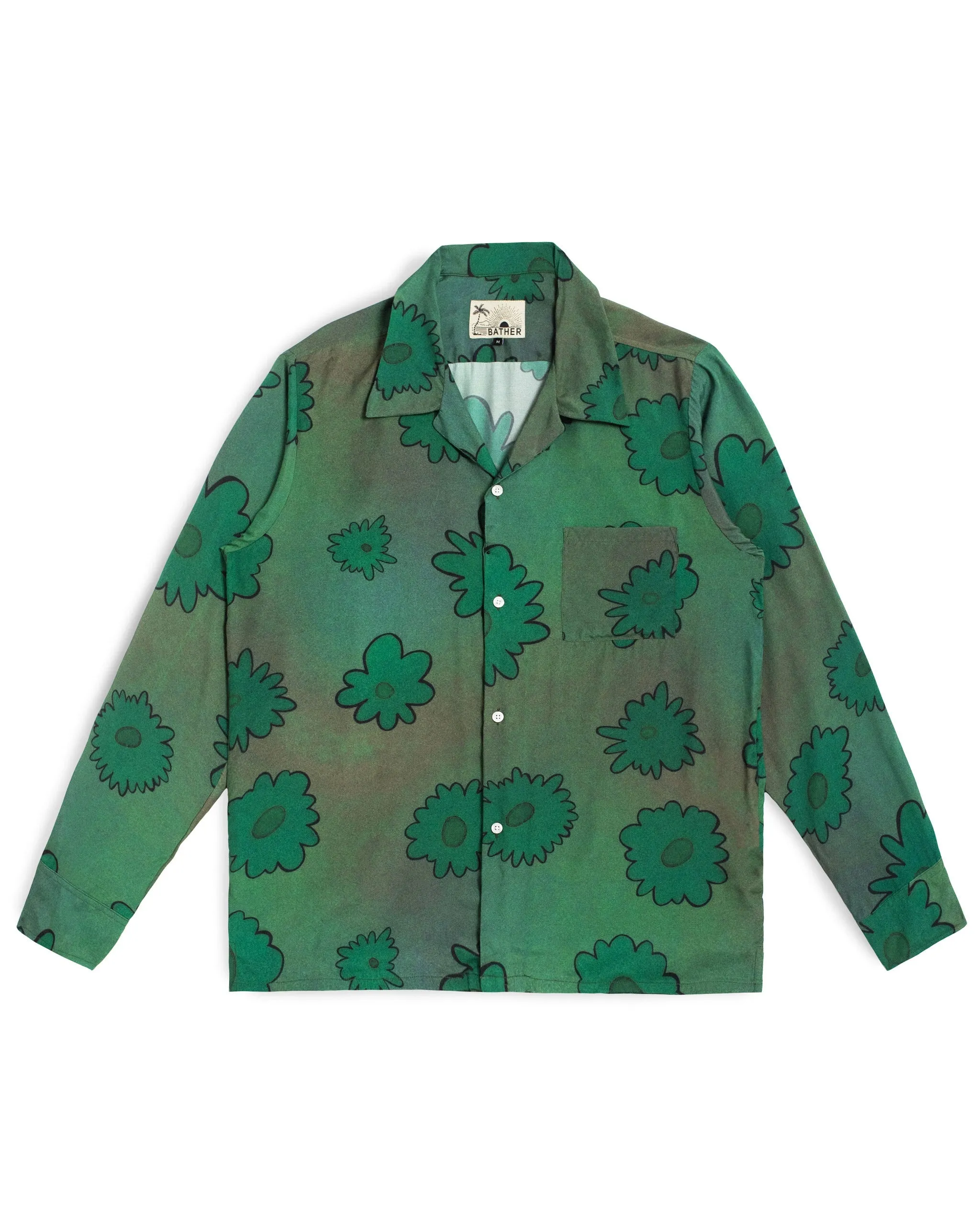 Forest Bloomscape LS Camp Shirt sold by Bather