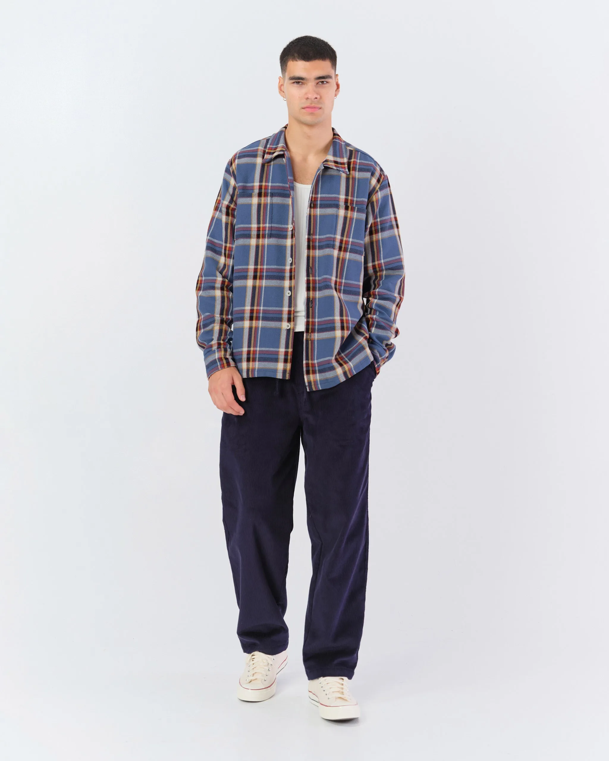 Marlin Plaid Flannel Shirt sold by Bather product image thumbnail 2