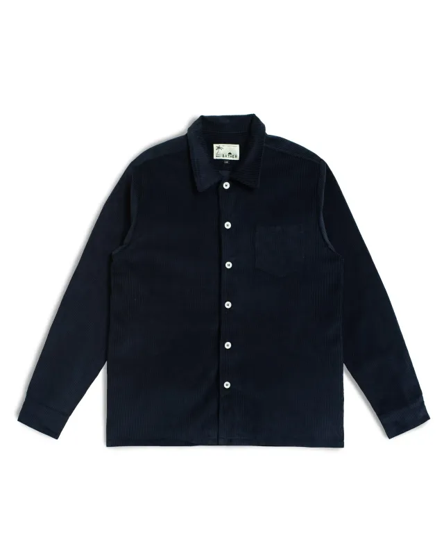 Oxford Corduroy Leisure Shirt made by Bather