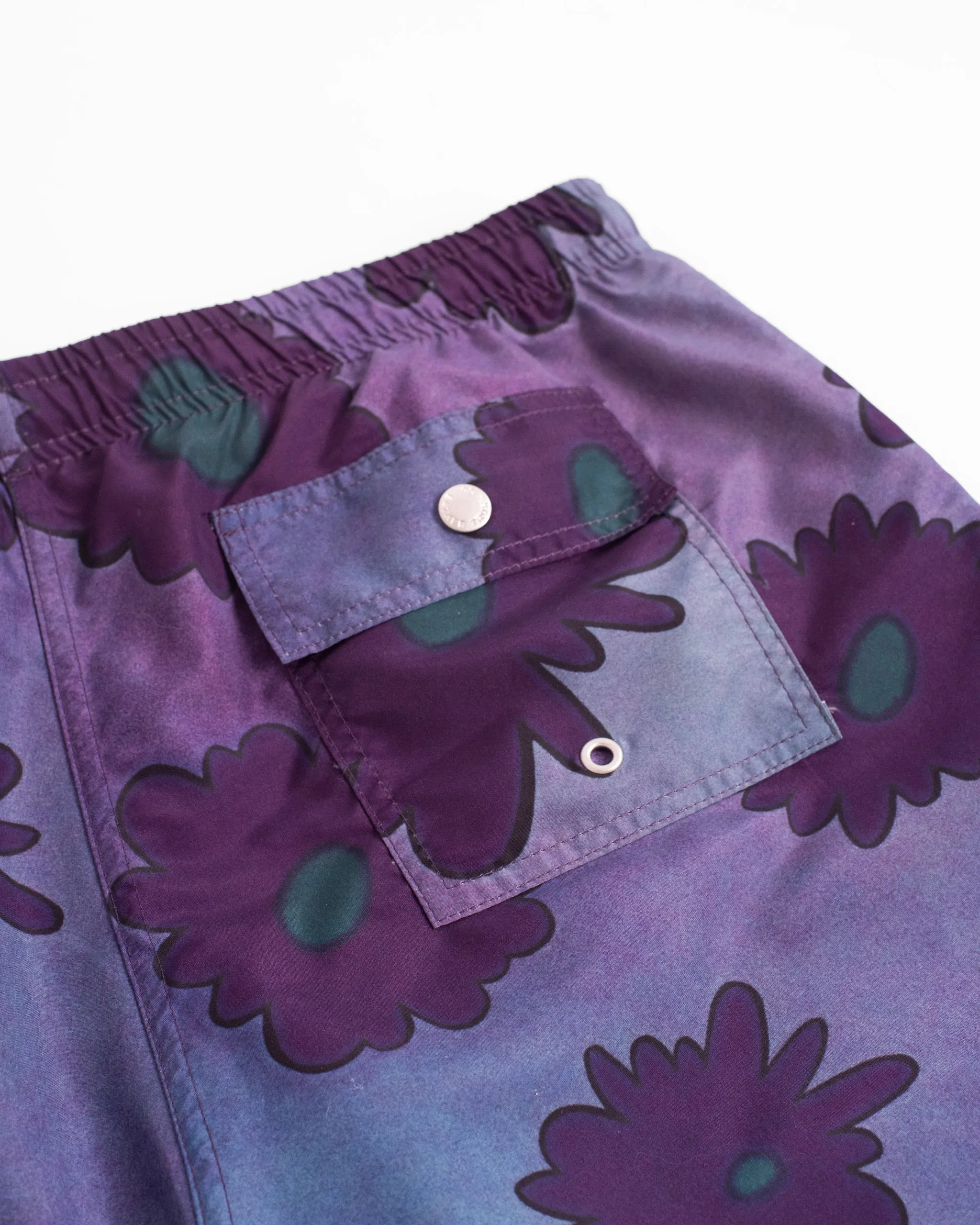 Grape Bloomscape Swim Trunk sold by Bather product image thumbnail 3