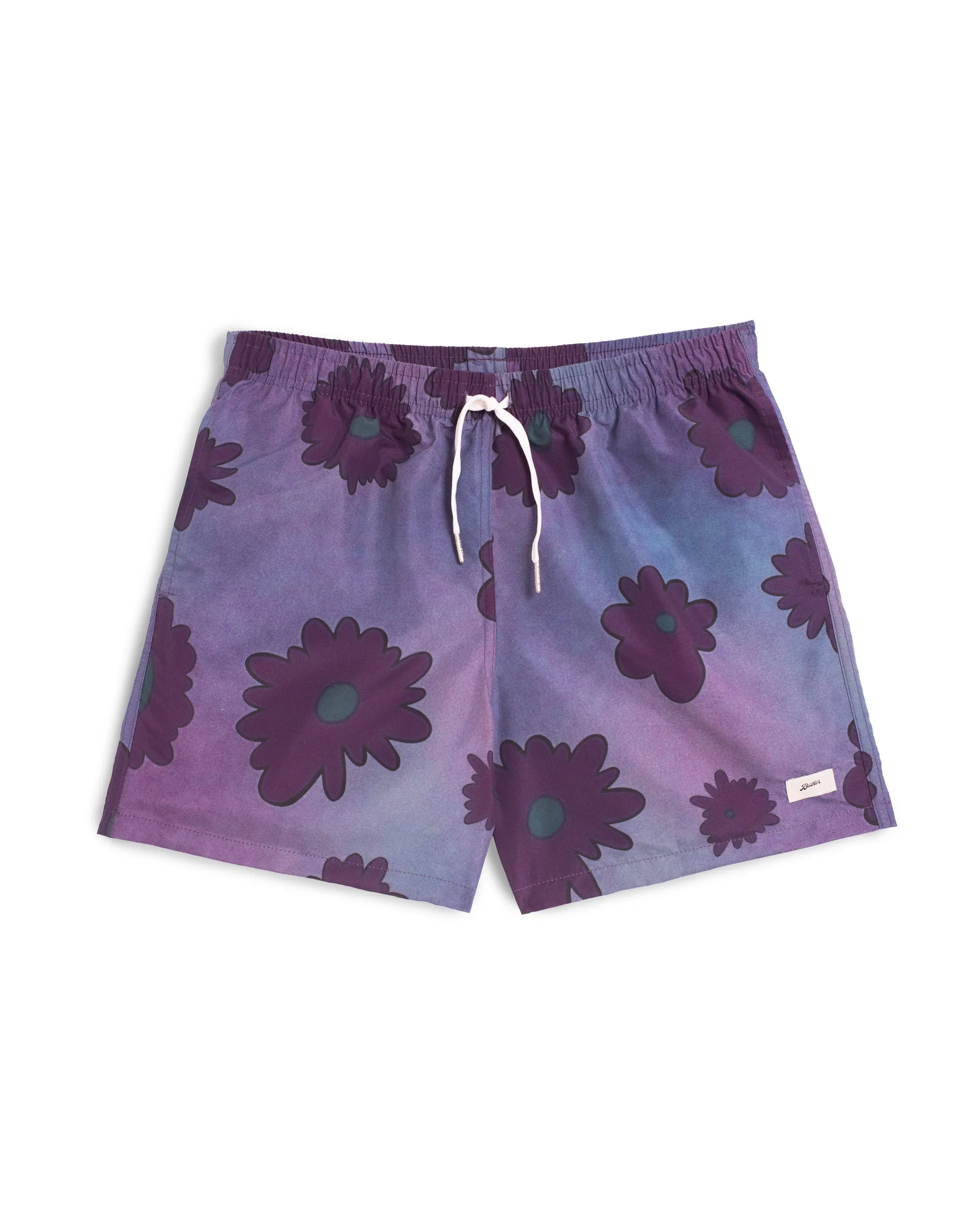 Grape Bloomscape Swim Trunk sold by Bather
