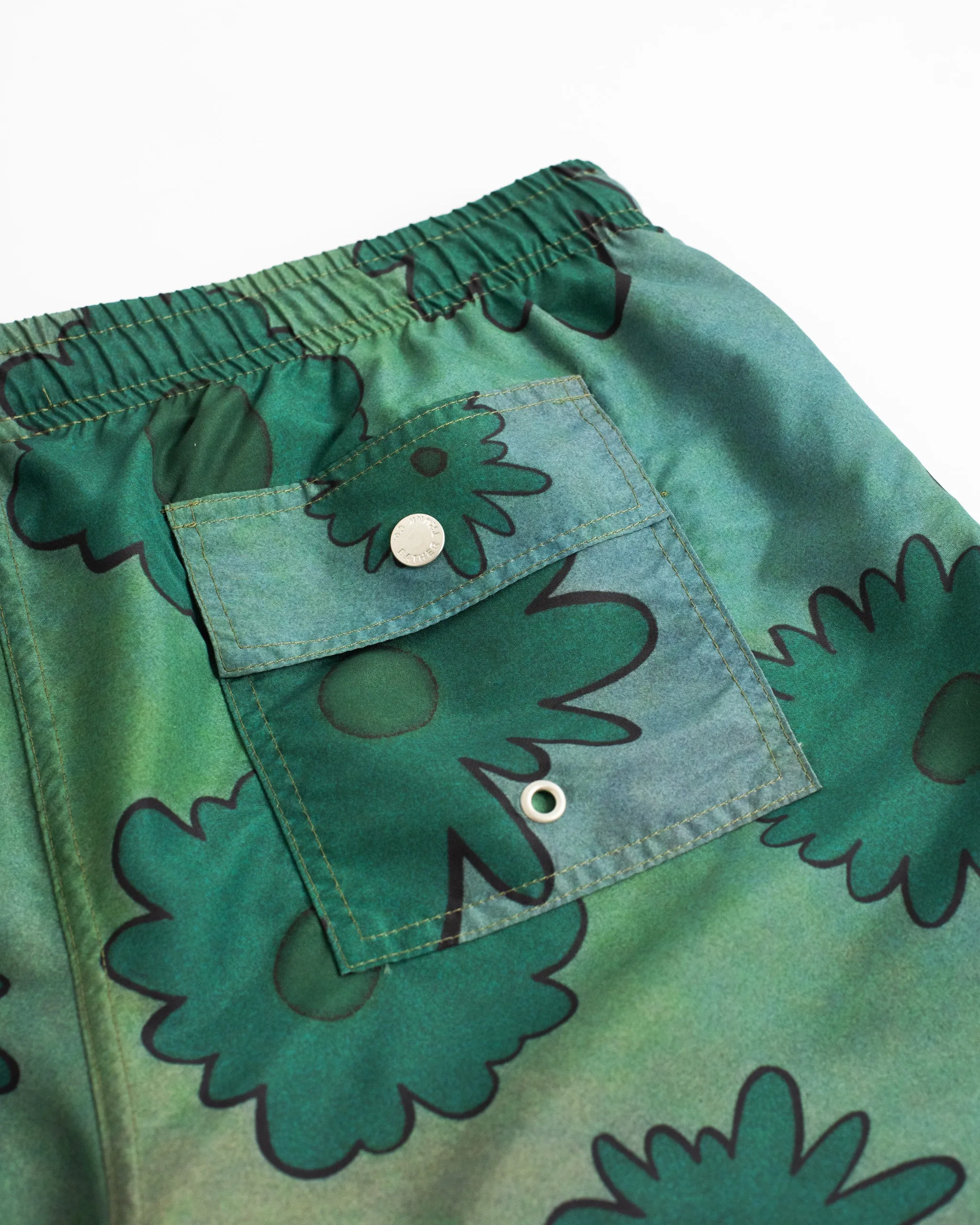 Forest Bloomscape Swim Trunk sold by Bather product image thumbnail 3