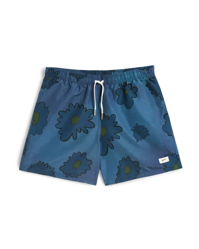 Sapphire Bloomscape Swim Trunk sold by Bather
