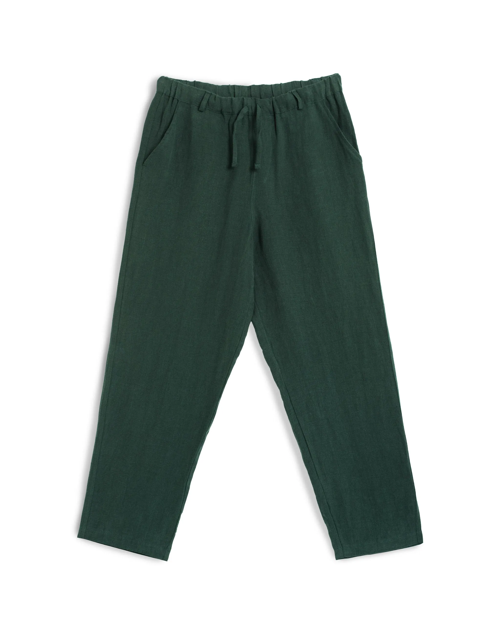 Tiber Linen Leisure Pant sold by Bather