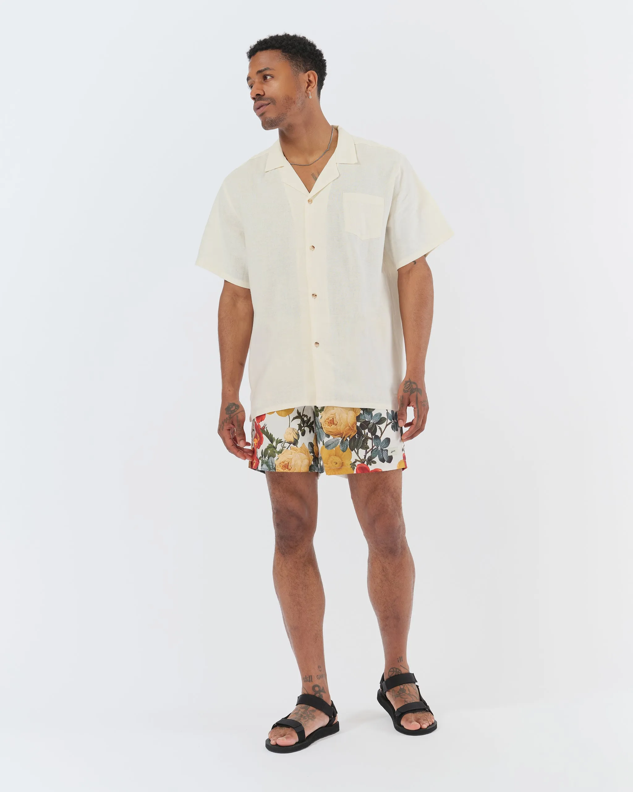 Pearl Linen Camp Shirt sold by Bather product image thumbnail 2