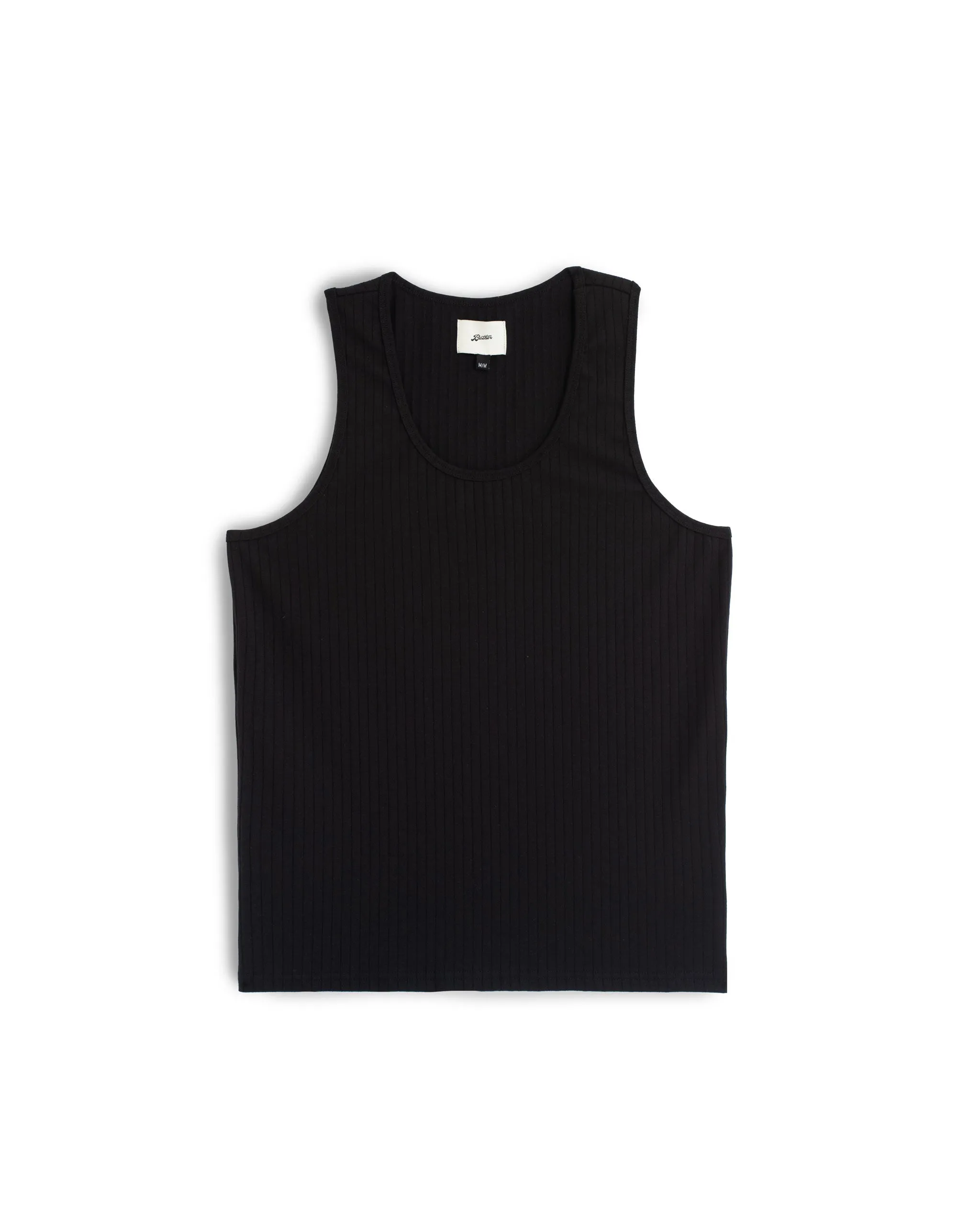 Ink Wide Rib Tank Top sold by Bather