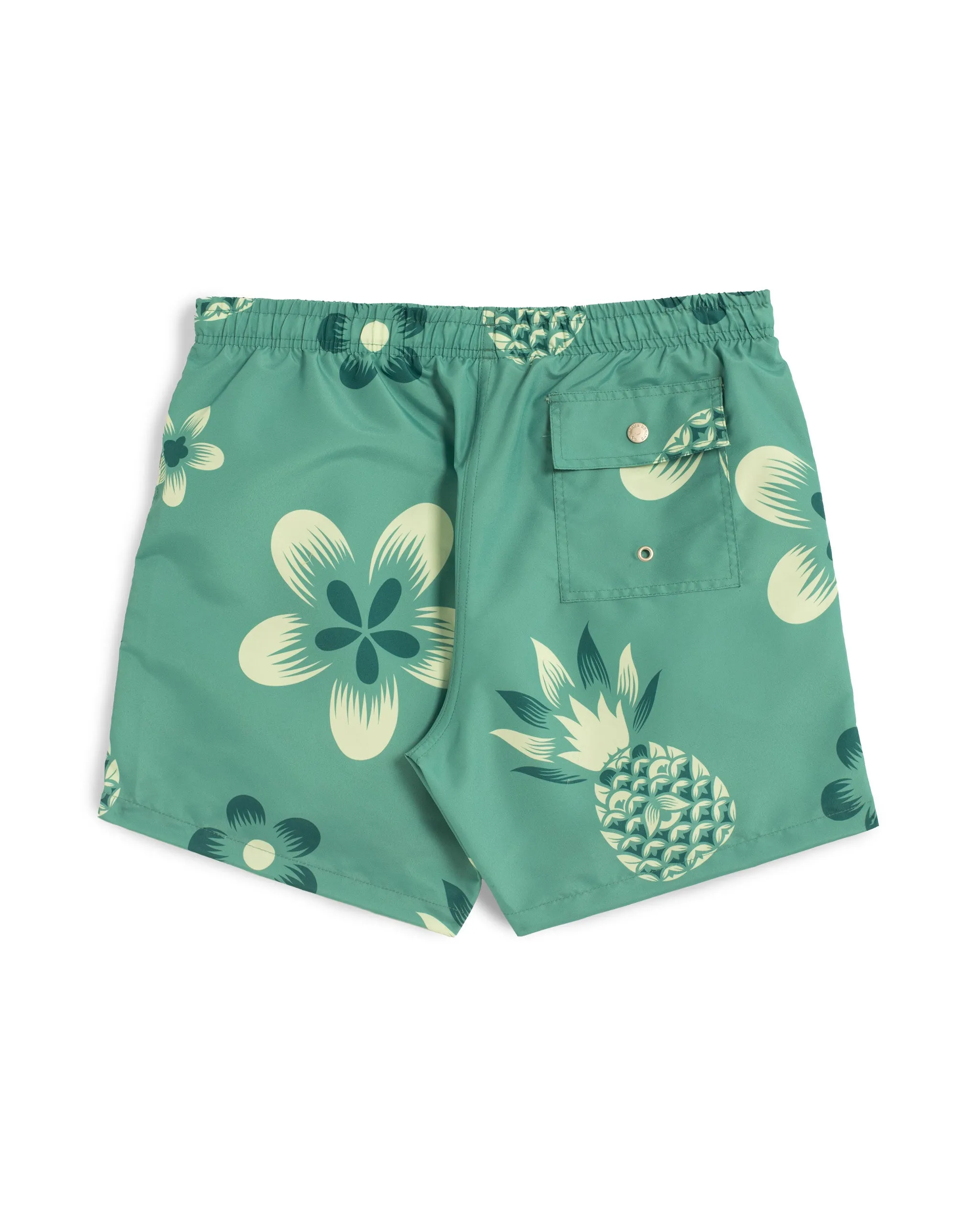 Hemlock Coastal Floral Swim Trunk sold by Bather product image thumbnail 3