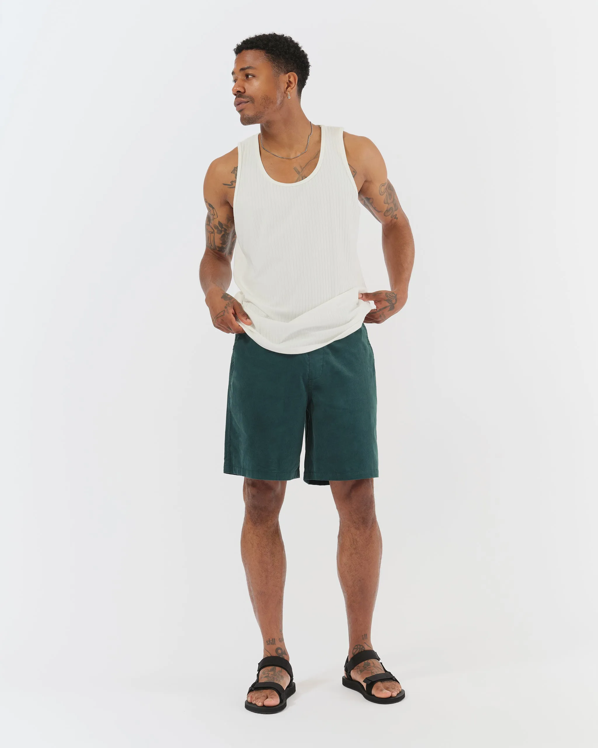 Pine Corduroy Leisure Short sold by Bather product image thumbnail 2
