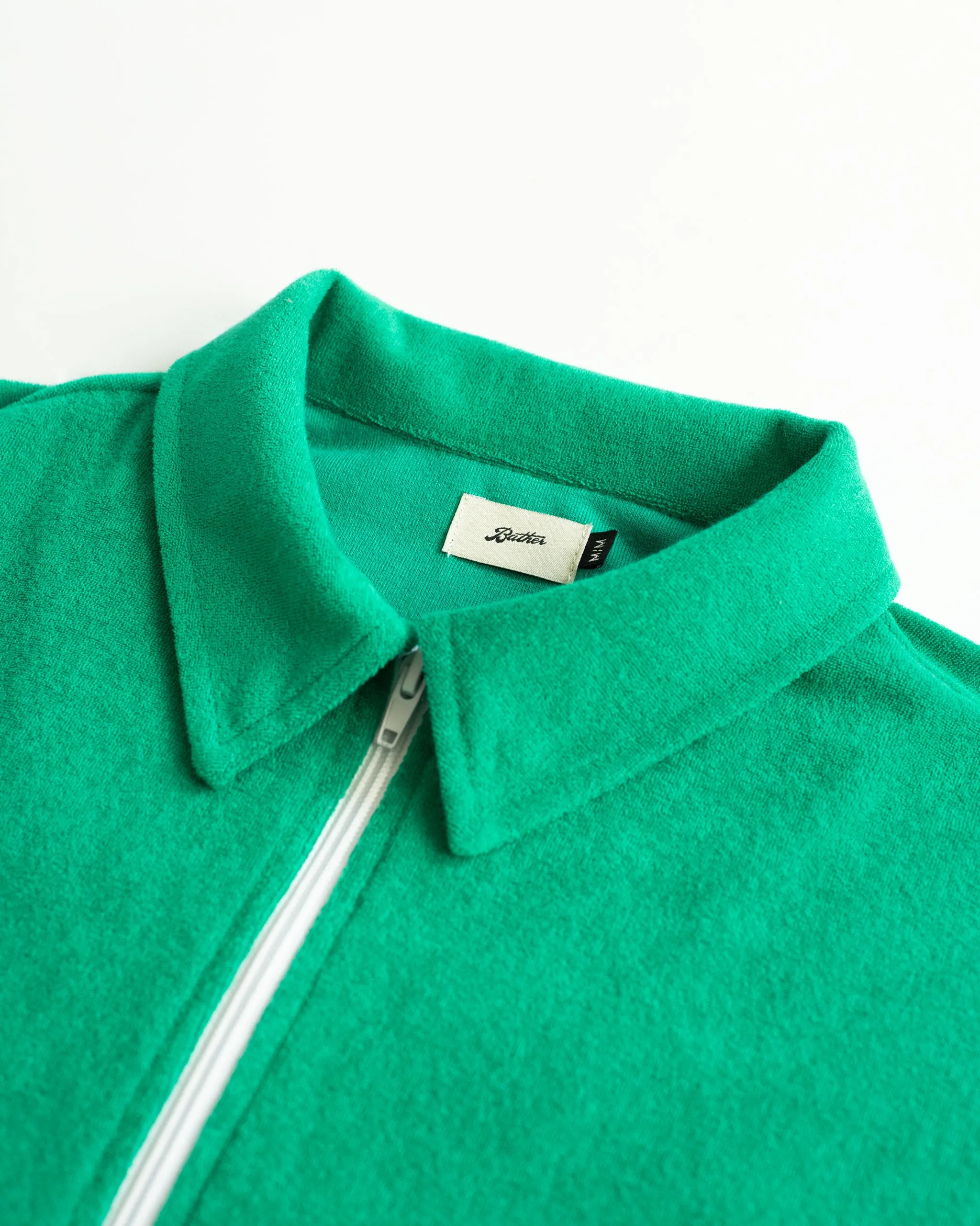 Lawn Terry Zip Polo sold by Bather product image thumbnail 3