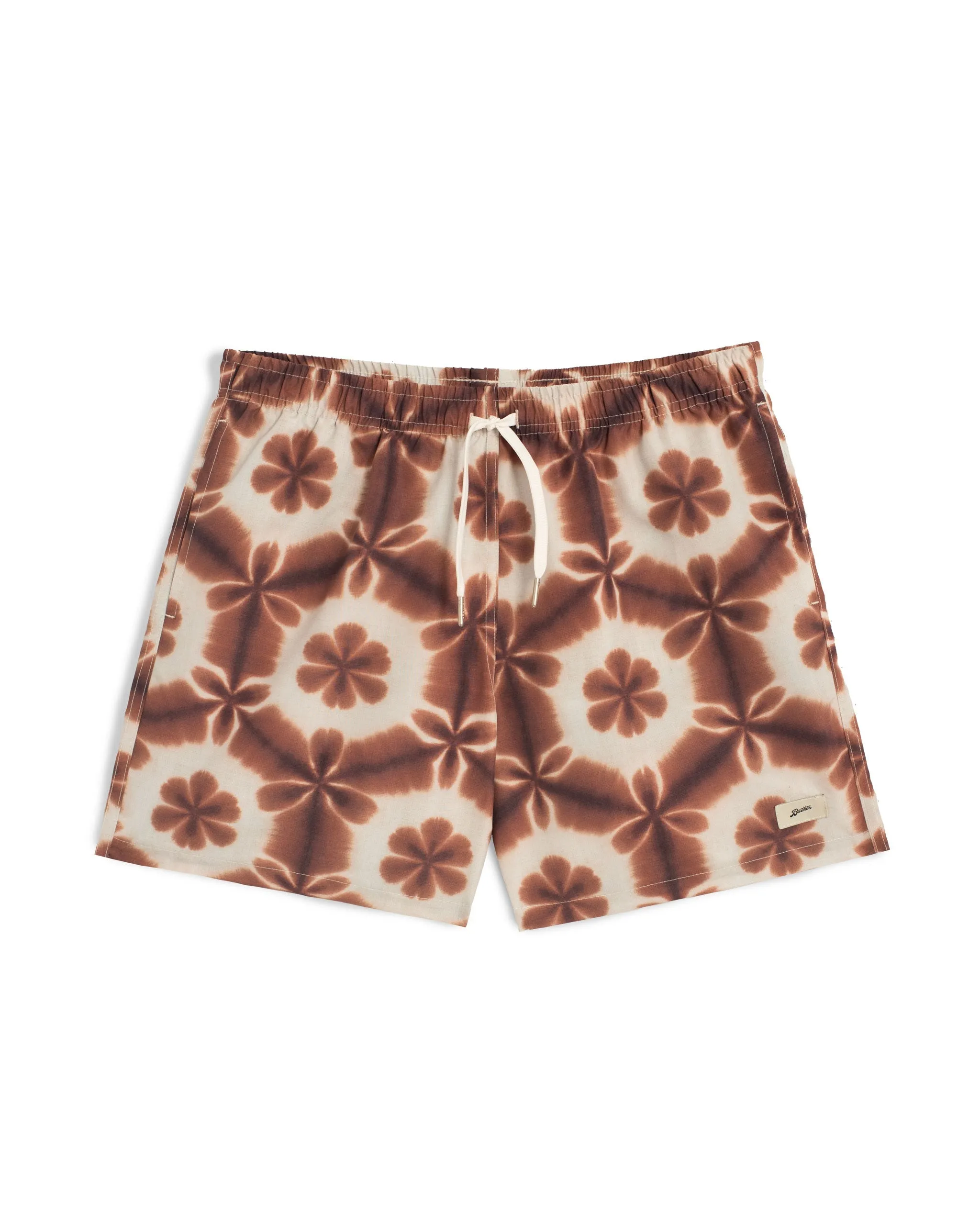 Cocoa Garden Shibori Swim Trunk sold by Bather