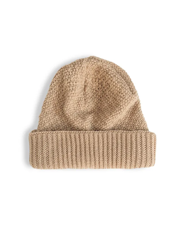 Natural Crochet Beanie sold by Bather