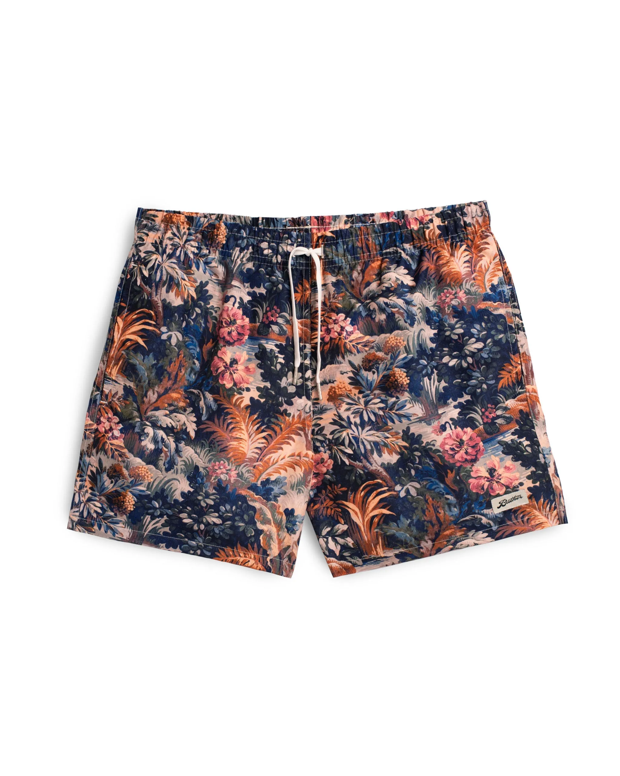 Blue Forest Swim Trunk sold by Bather