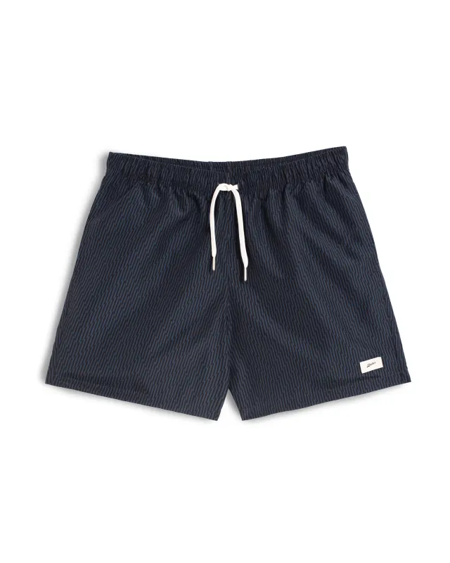 Midnight Crescendo Swim Trunk made by Bather