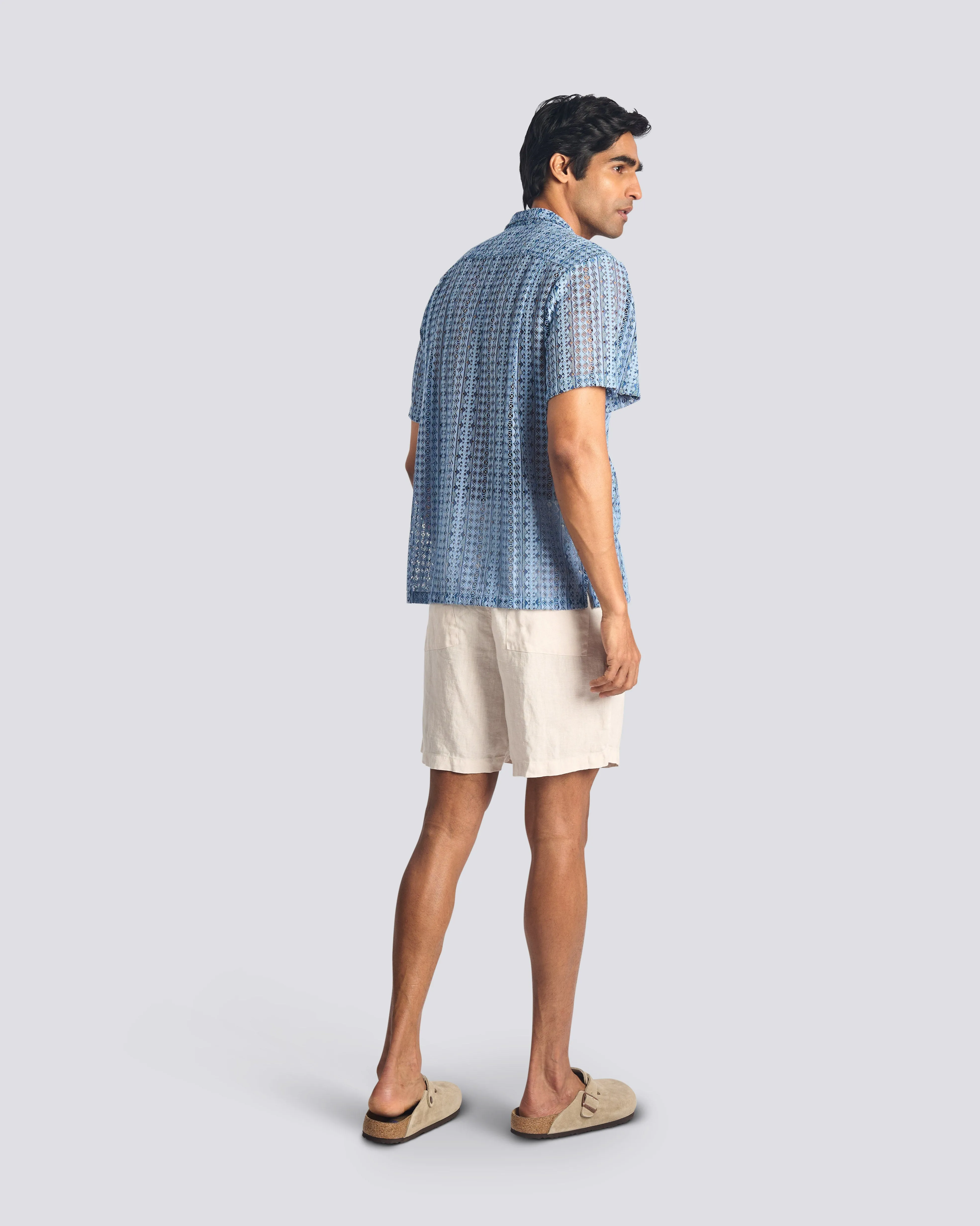 Tide Gonzo Lace Camp Shirt sold by Bather product image thumbnail 3