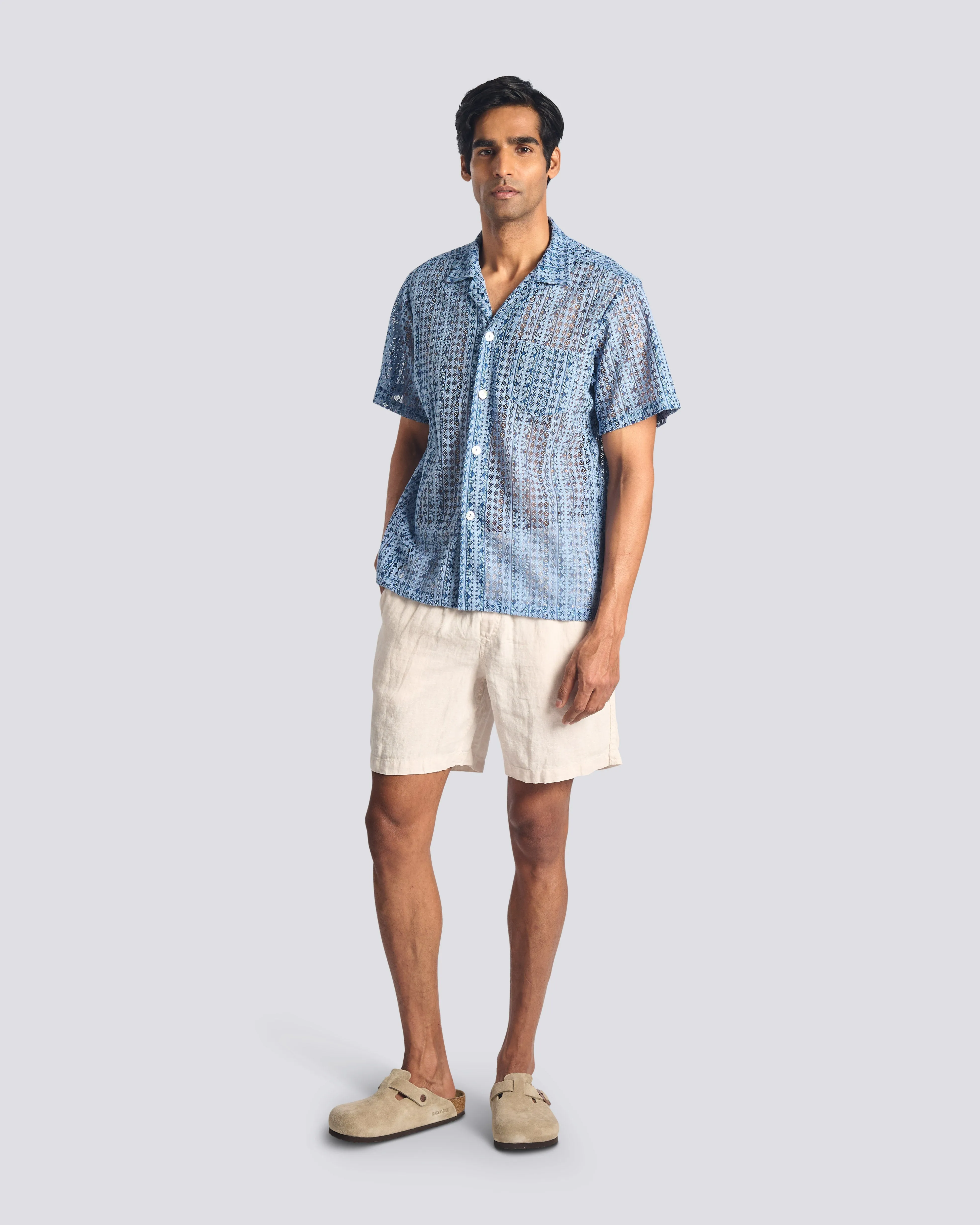 Tide Gonzo Lace Camp Shirt sold by Bather product image thumbnail 2