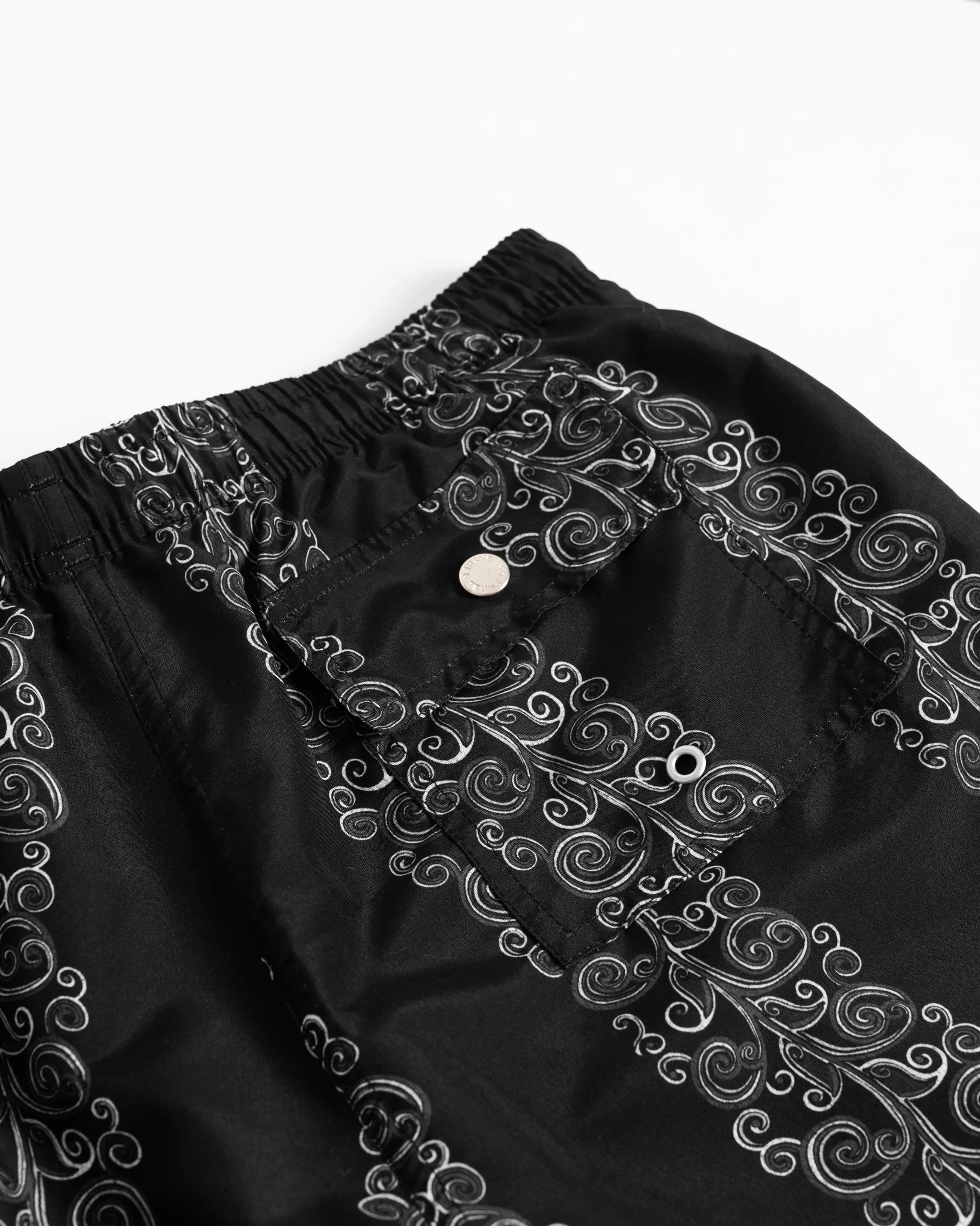 Black Fiesta Swim Trunk sold by Bather product image thumbnail 5