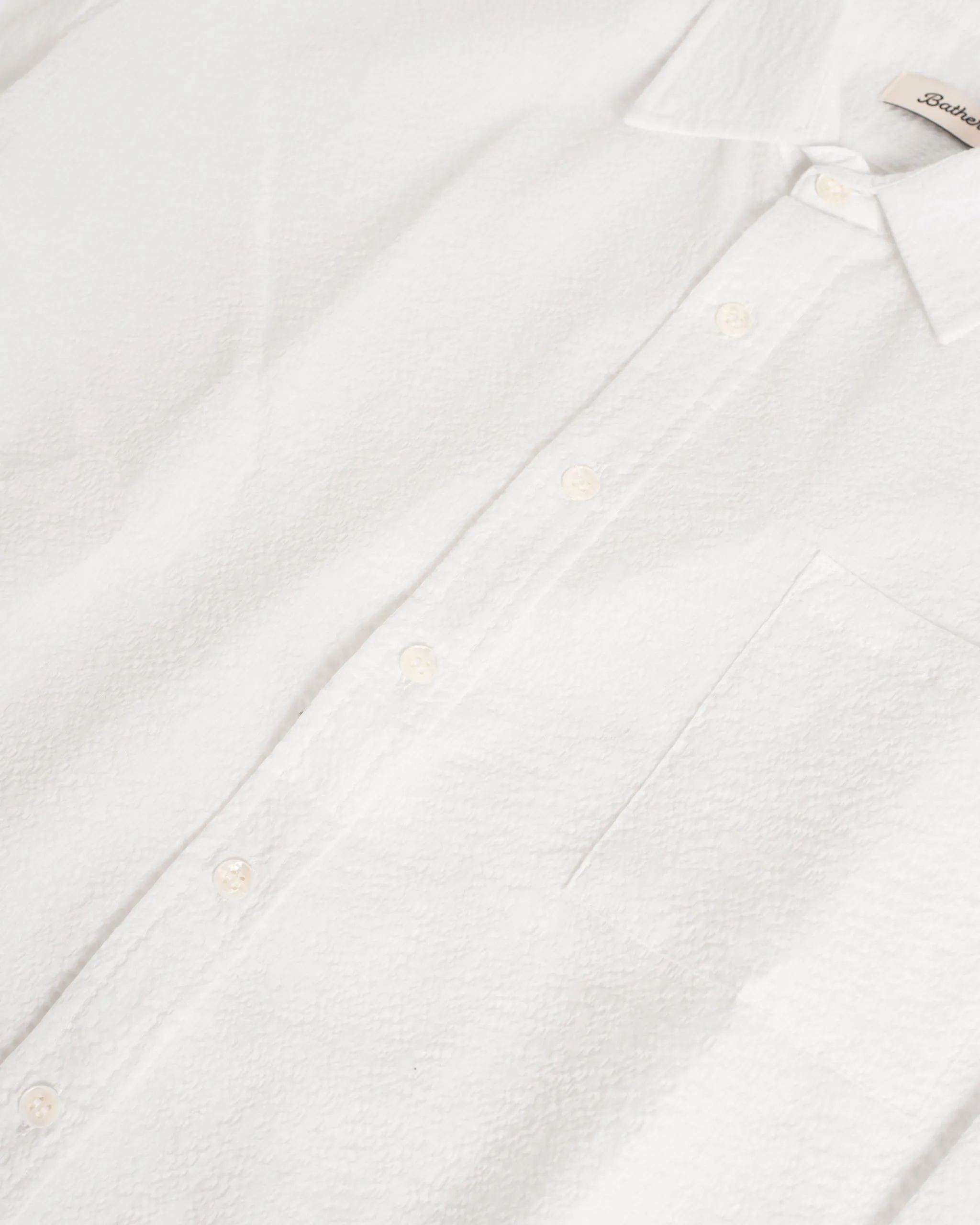 White Ripple Leisure Shirt sold by Bather product image thumbnail 4