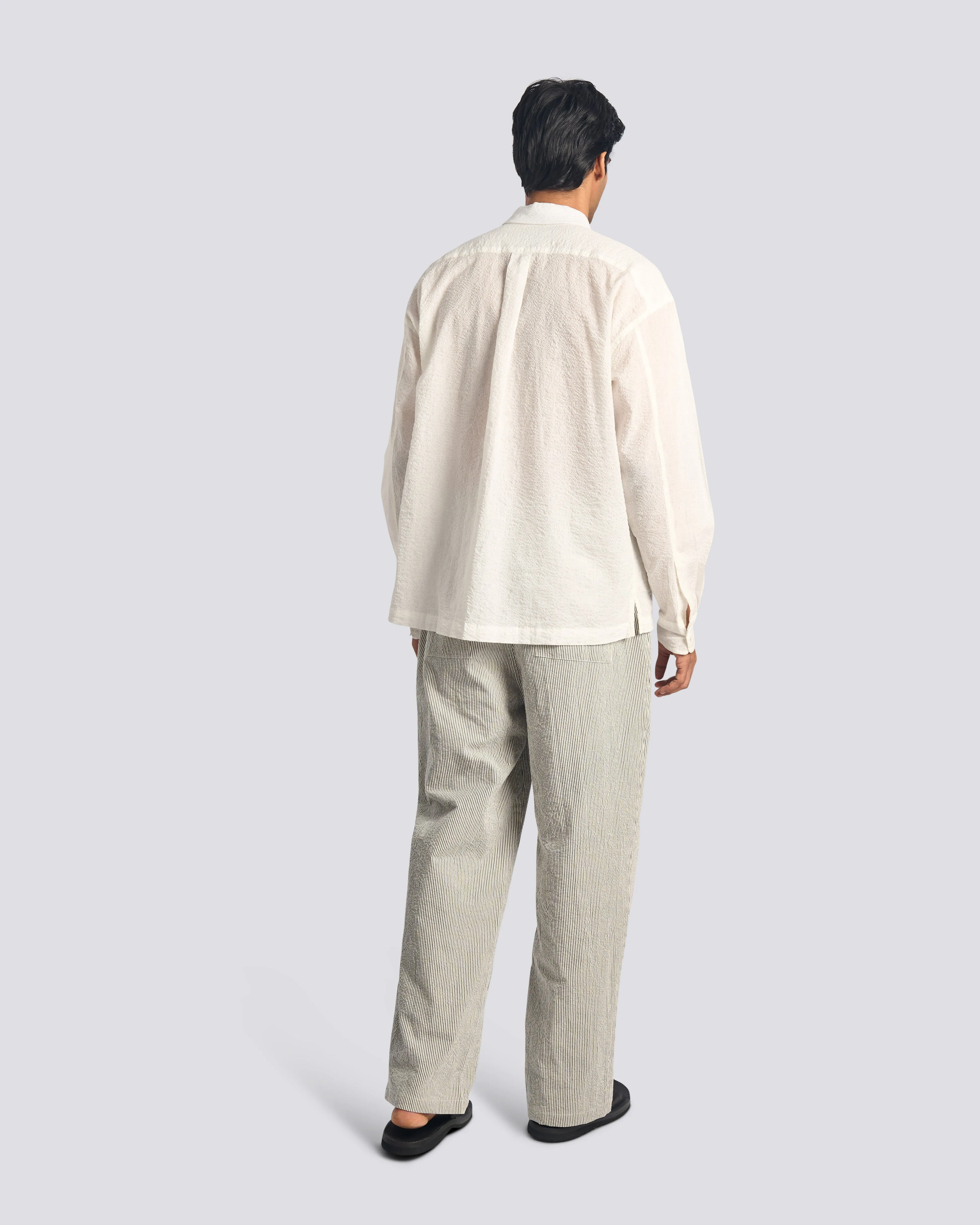 White Ripple Leisure Shirt sold by Bather product image thumbnail 3