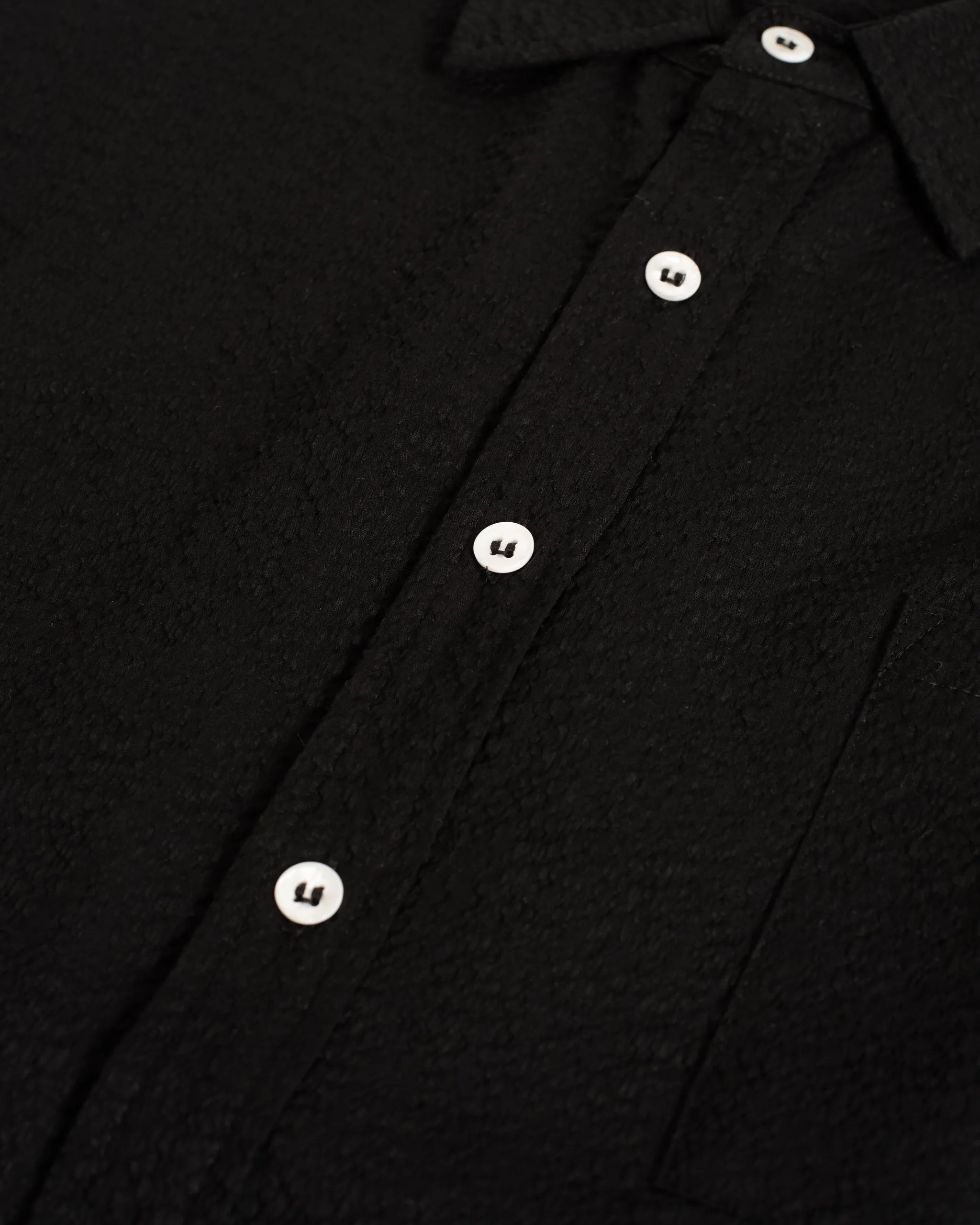 Black Ripple Leisure Shirt sold by Bather product image thumbnail 4