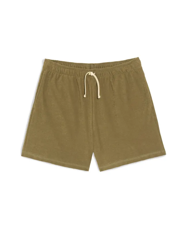 Army Terry Tour Short made by Bather