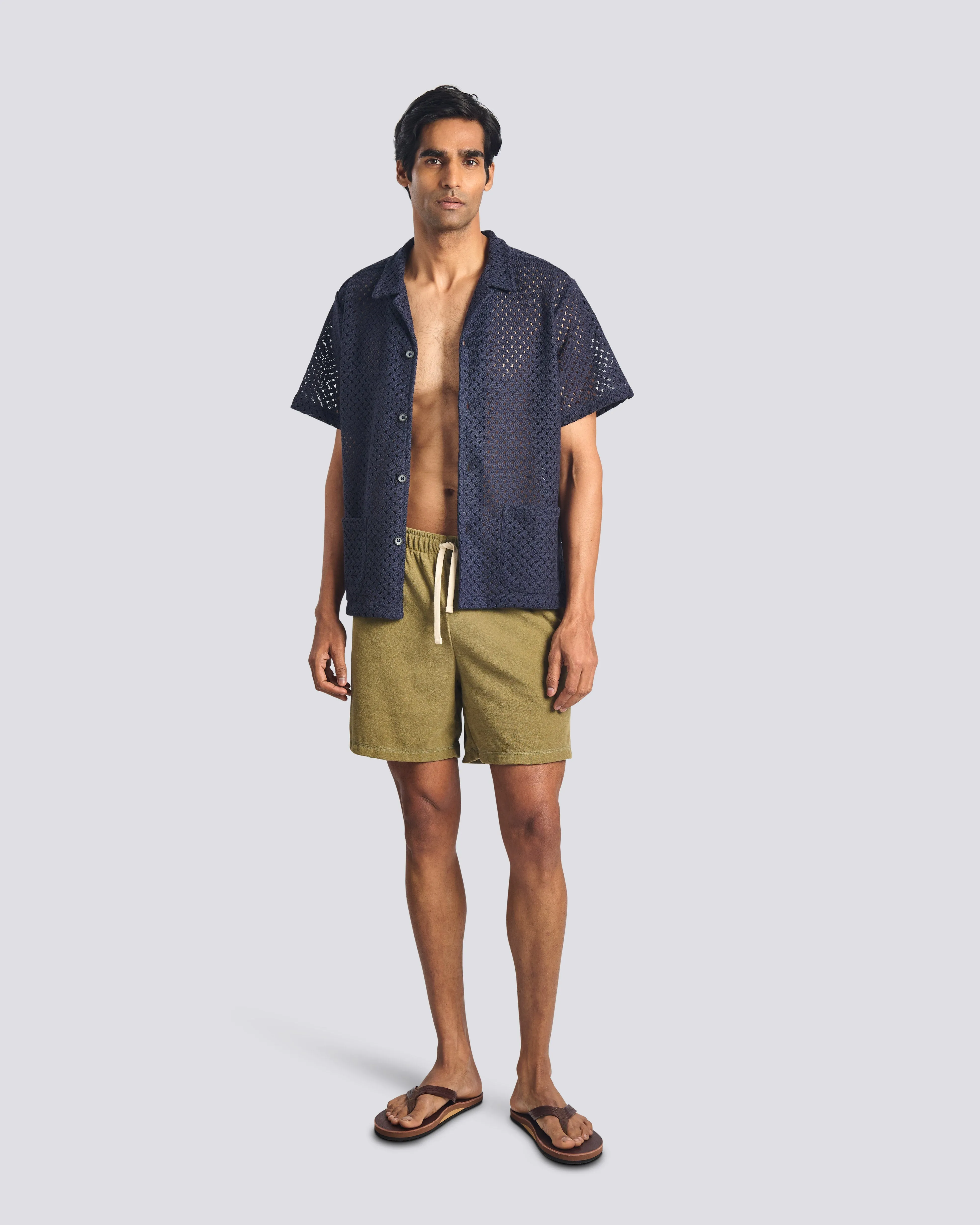 Army Terry Tour Short sold by Bather product image thumbnail 2