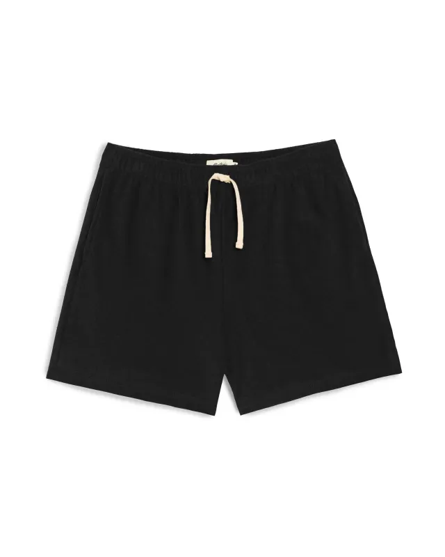 Black Terry Tour Short made by Bather