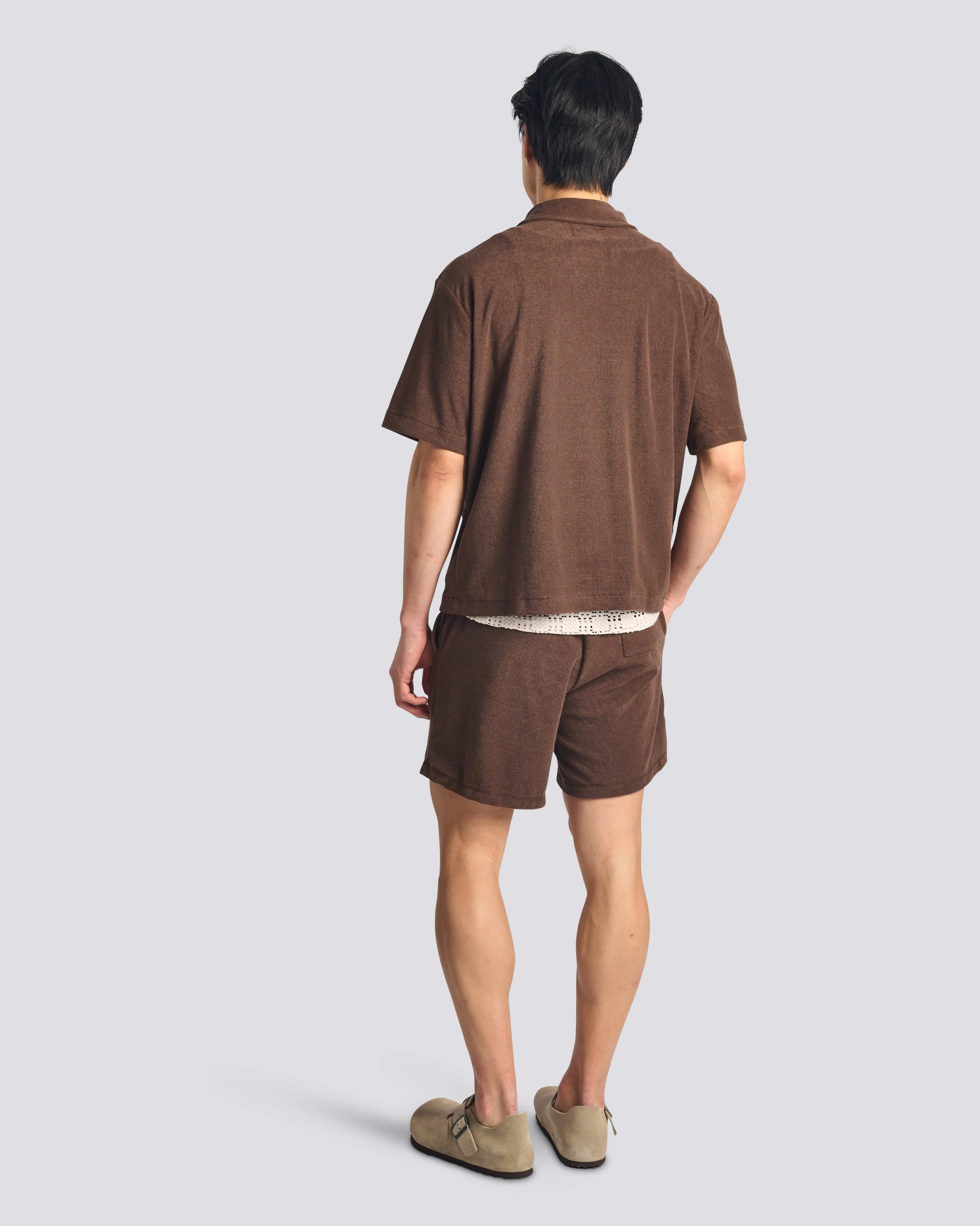 Walnut Terry Tour Shirt sold by Bather product image thumbnail 3