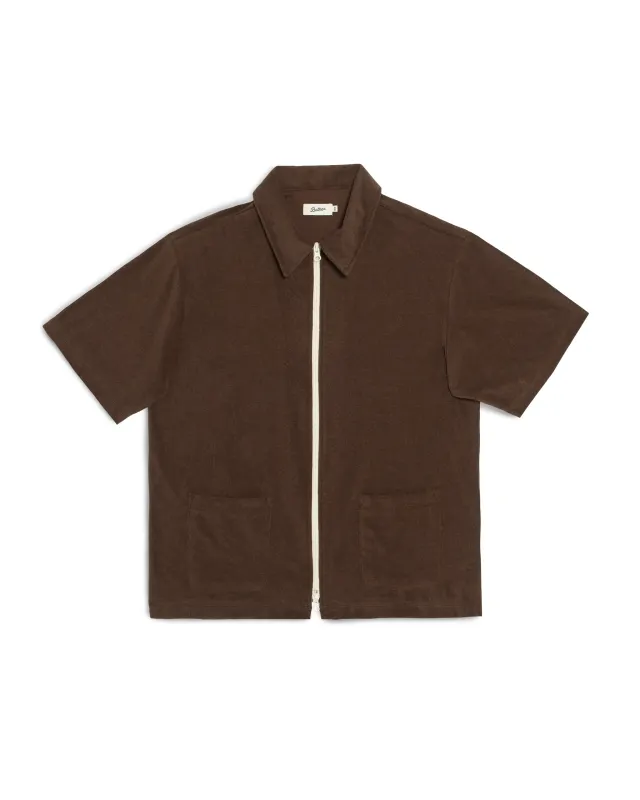 Walnut Terry Tour Shirt made by Bather