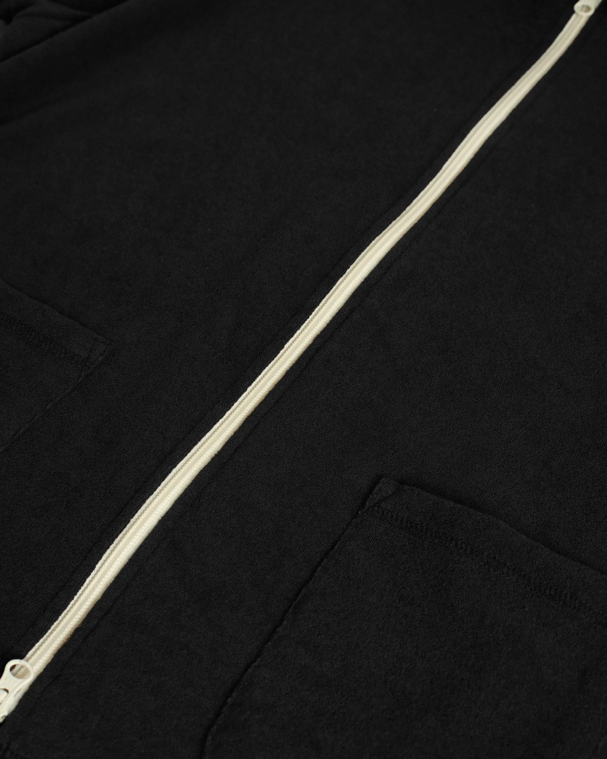Black Terry Tour Shirt sold by Bather product image thumbnail 4